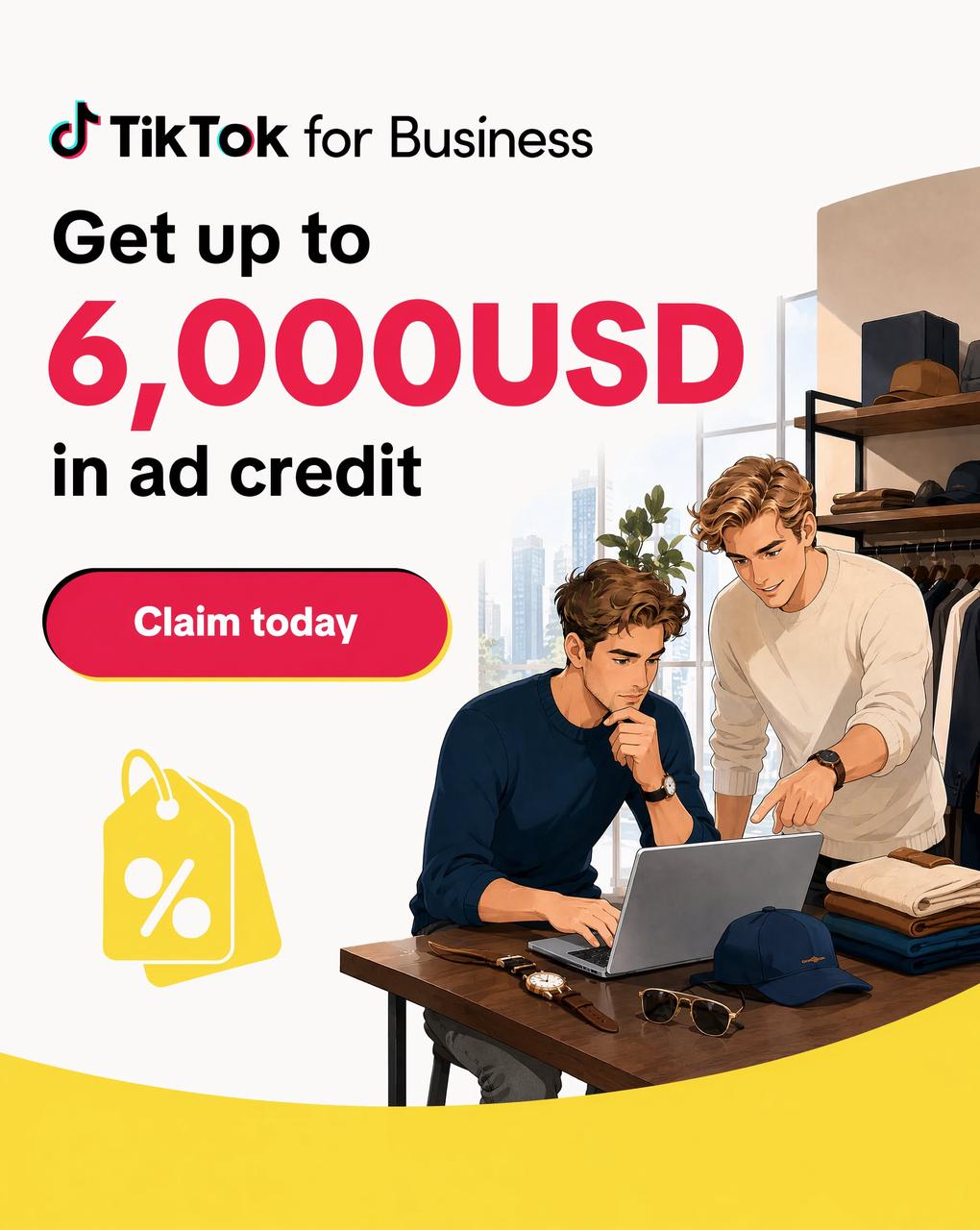 TikTok For Business Facebook ad: Start TikTok Ads!