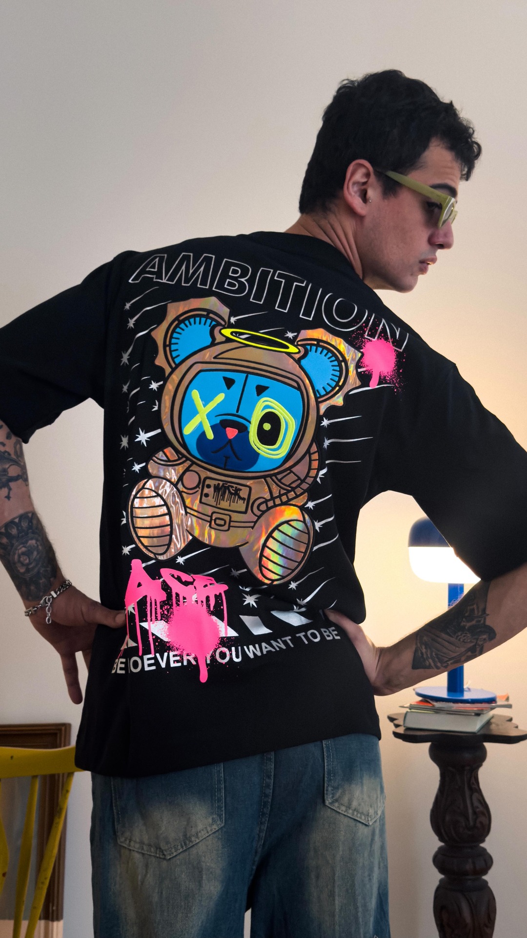 Wickmonsters Facebook ad: Unboxing: Space Black Tee | Urban Spectrum Collection…