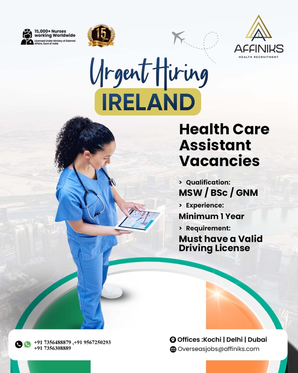Affiniks international Facebook ad