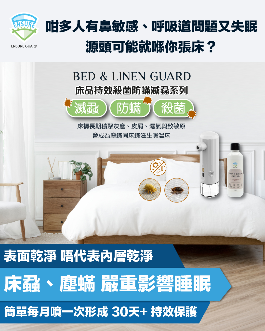 ensureguard Facebook ad: Ensure Guard | 安素膜 | 納米殺菌 | 殺菌產品