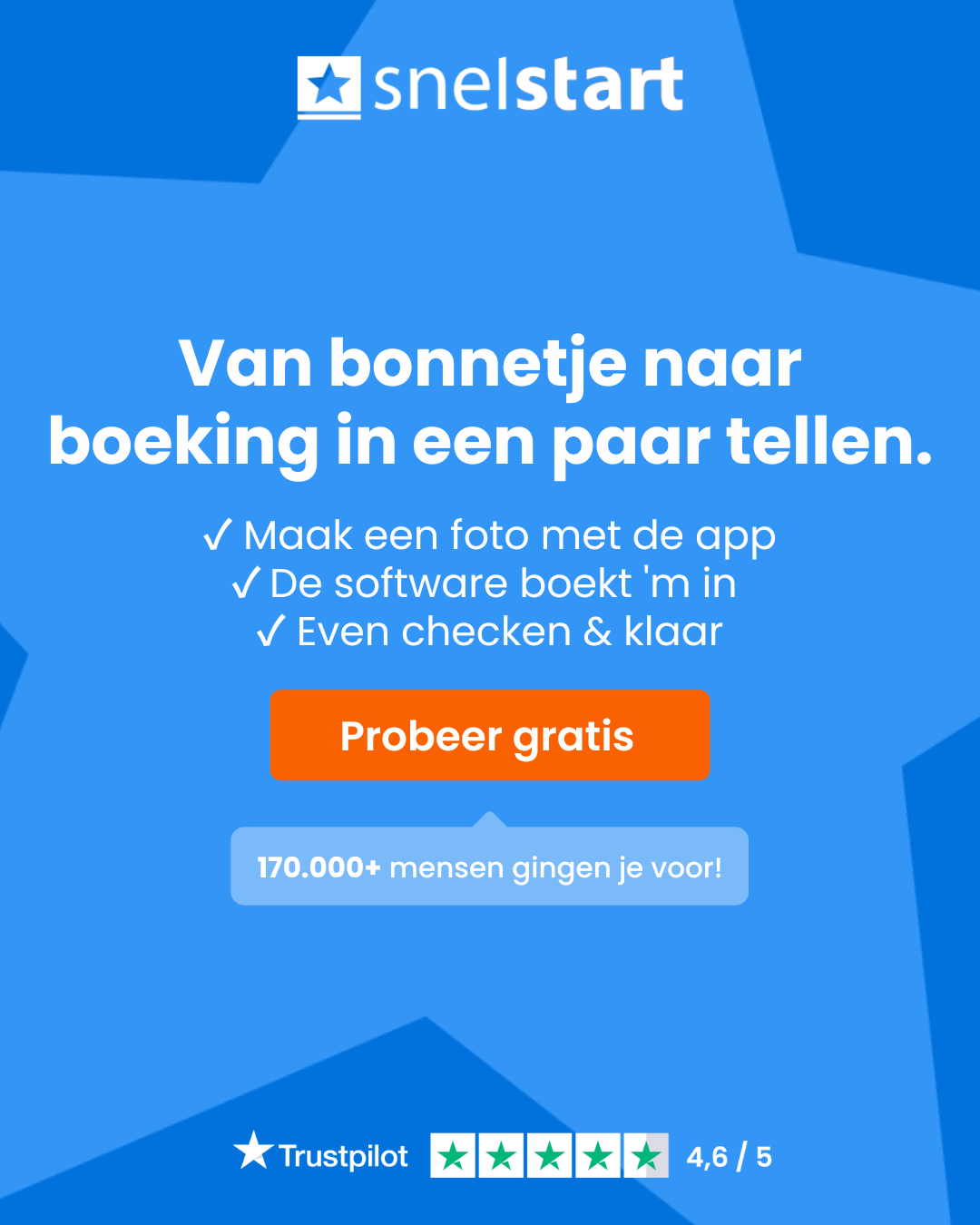 SnelStart Facebook ad