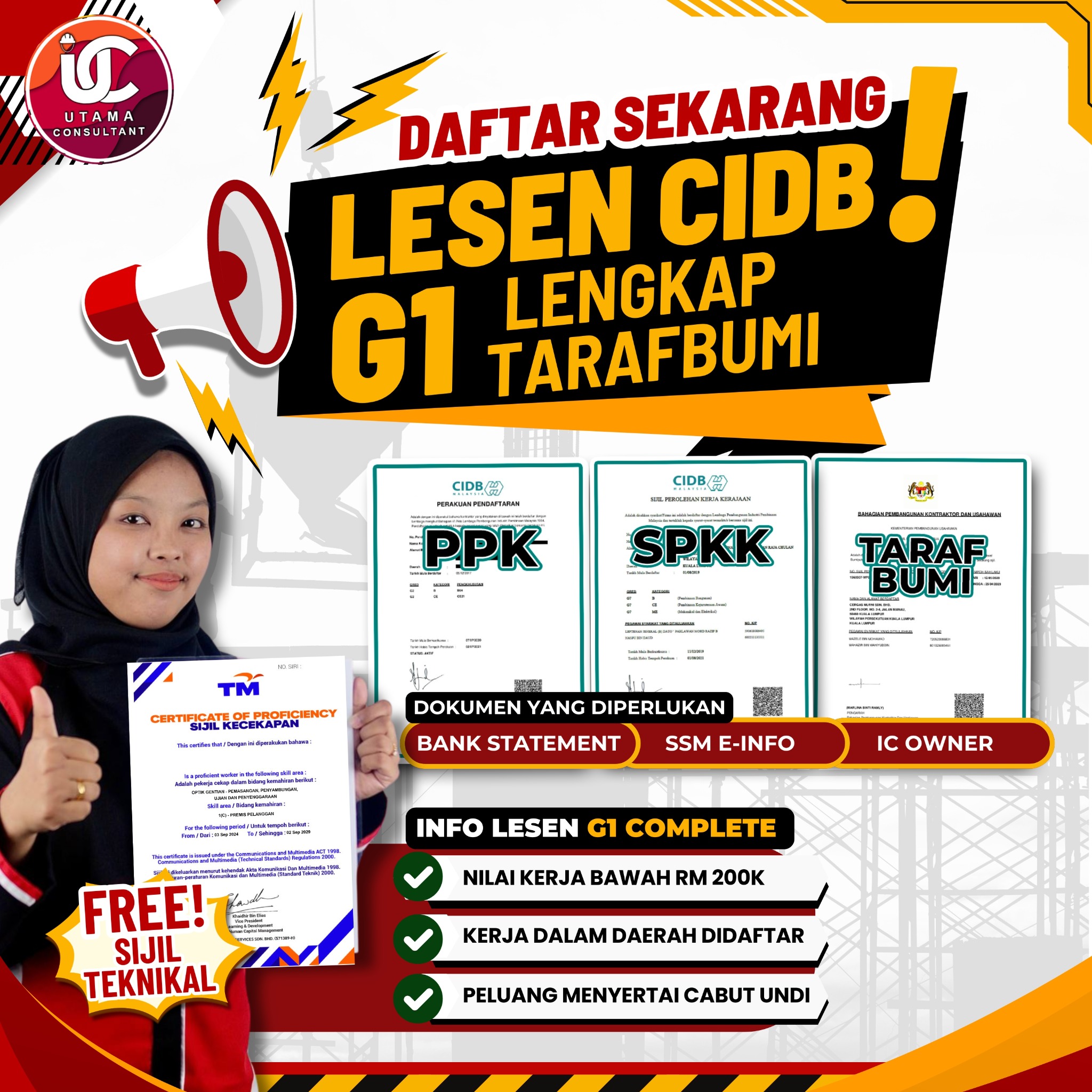 Daftar Lesen Cidb Mof Facebook ad
