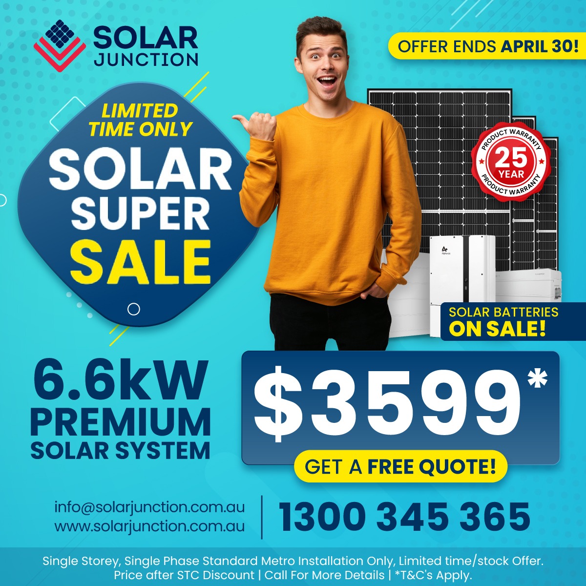 Solar Junction Facebook ad