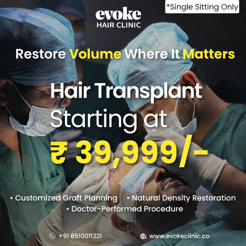 Evoke Hair & Skin Clinic Facebook ad