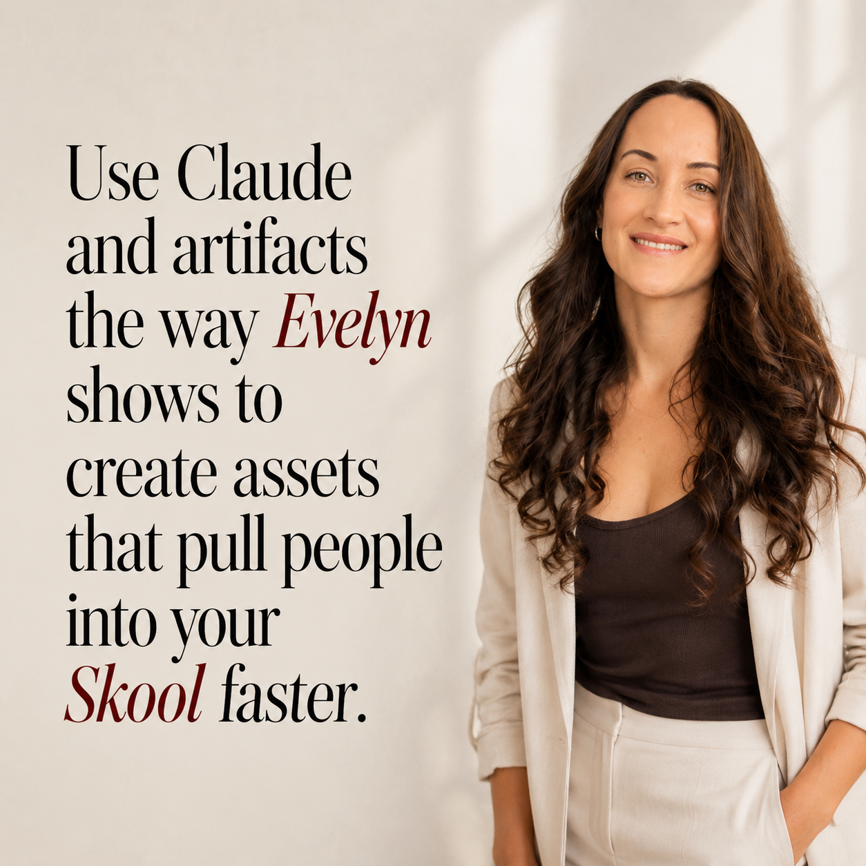 Evelyn Weiss Coaching Facebook ad