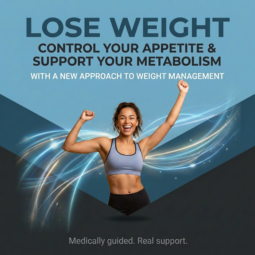 Infusion Wellness Center Facebook ad: Take Control of Your Weight Loss