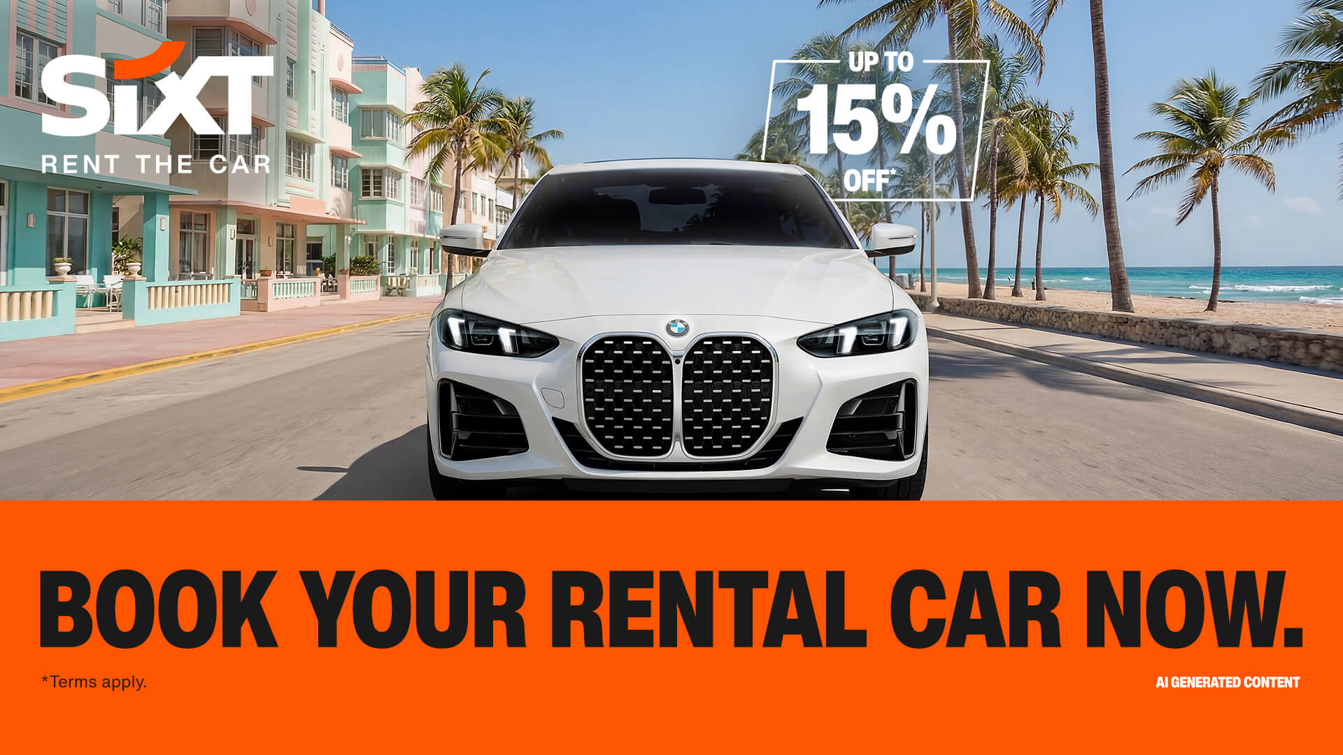 Sixt Facebook ad