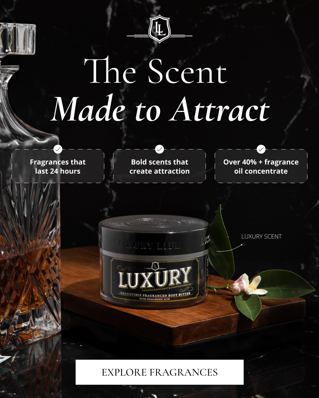 Luxury Life Butter Facebook ad