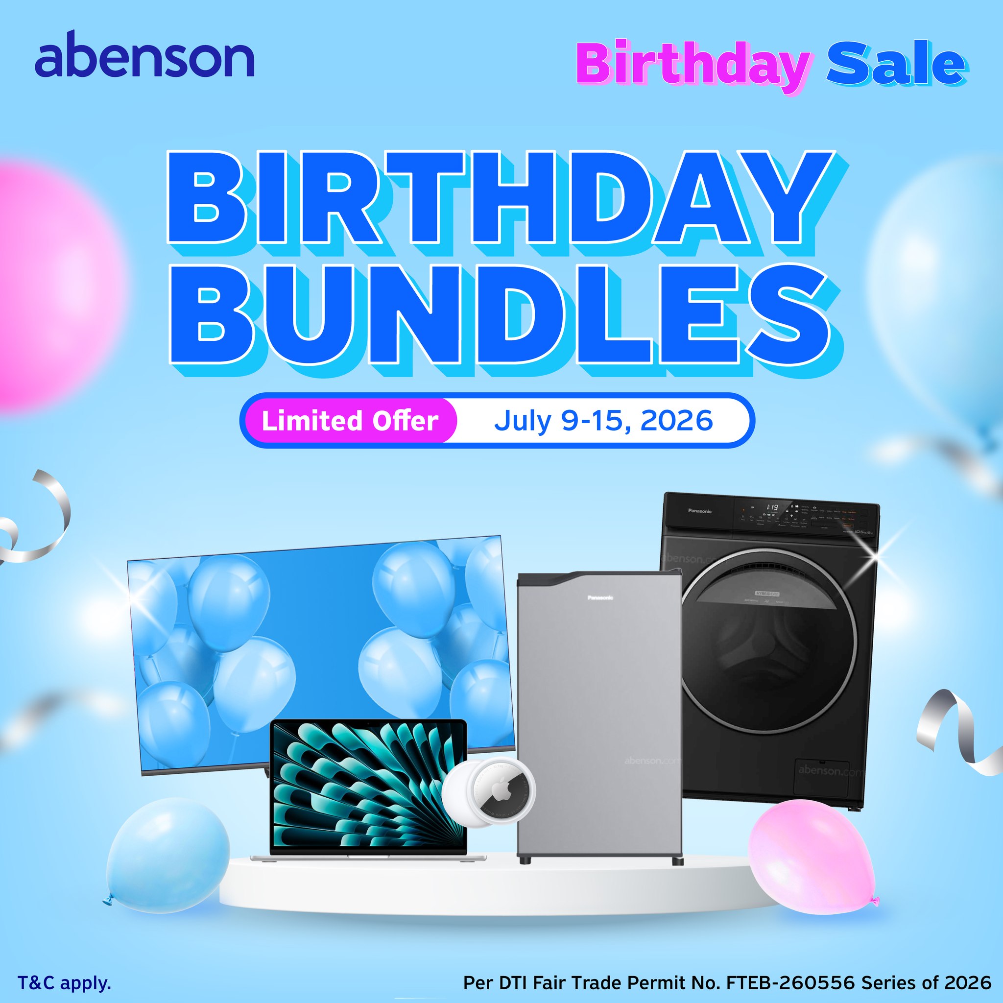 Abenson Facebook ad