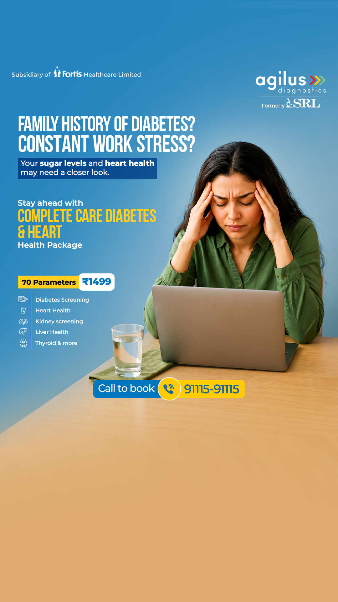 Agilus Diagnostics Facebook ad