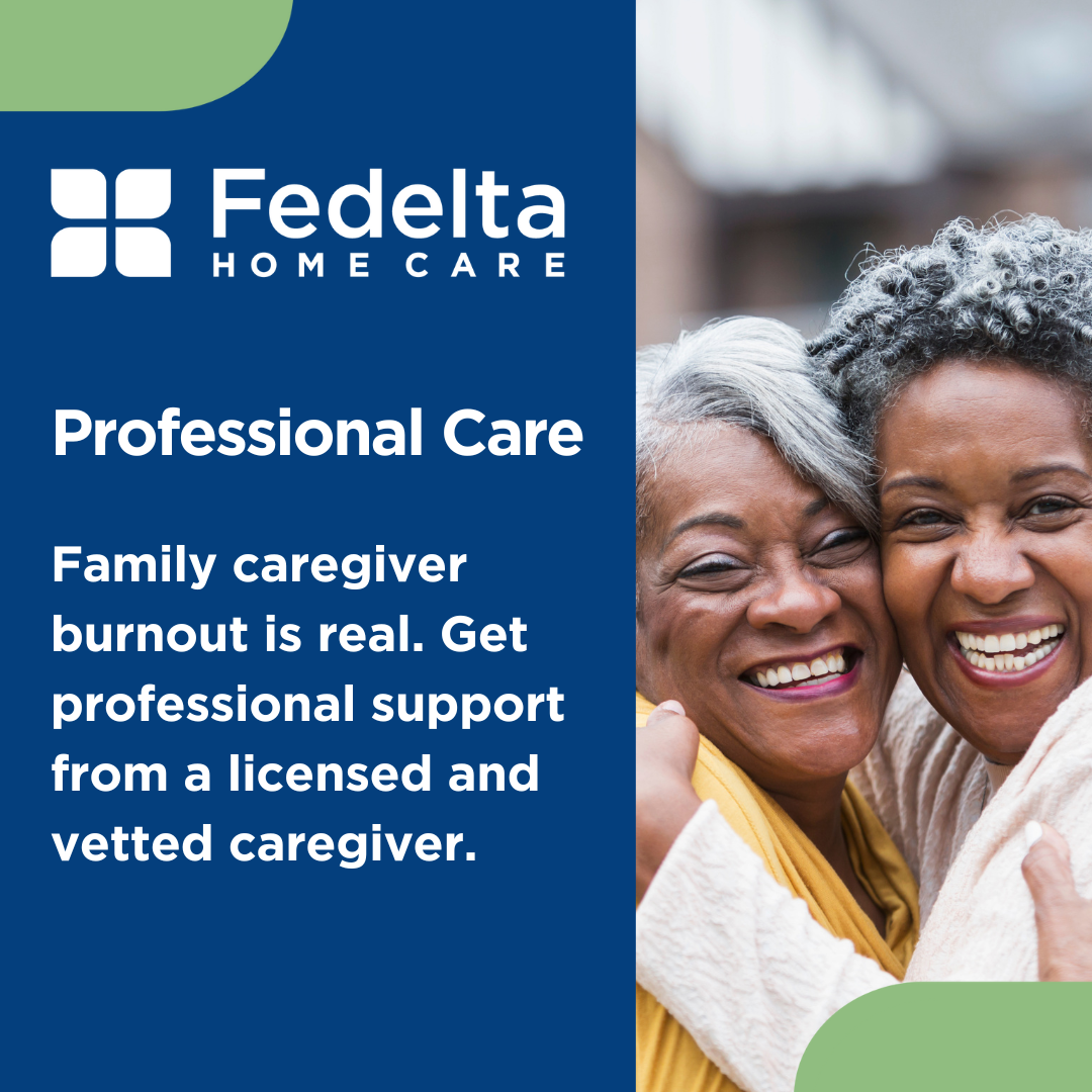 Fedelta Home Care Facebook ad: Trust, care, and compassion