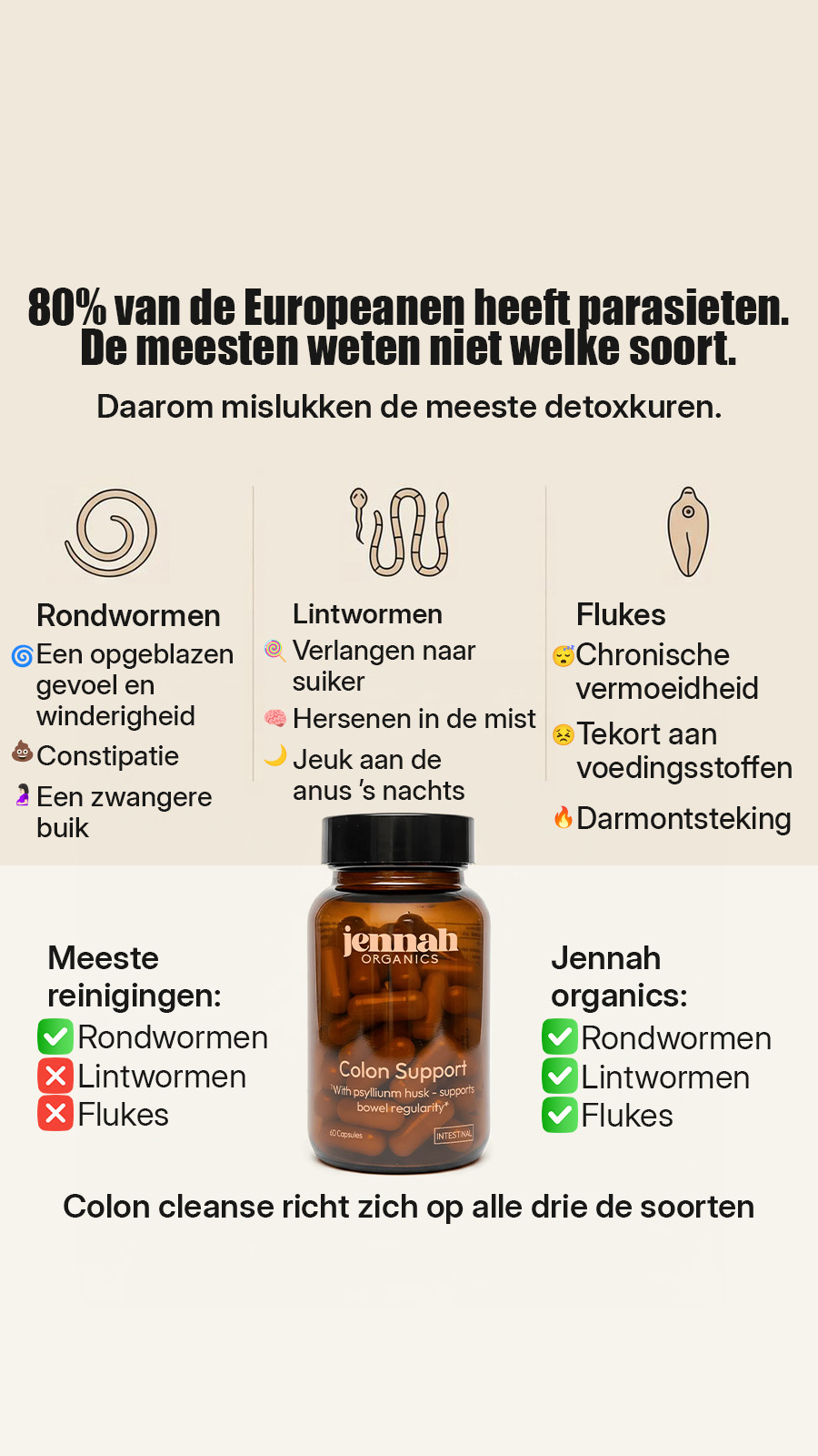 Jennah Organics Facebook ad