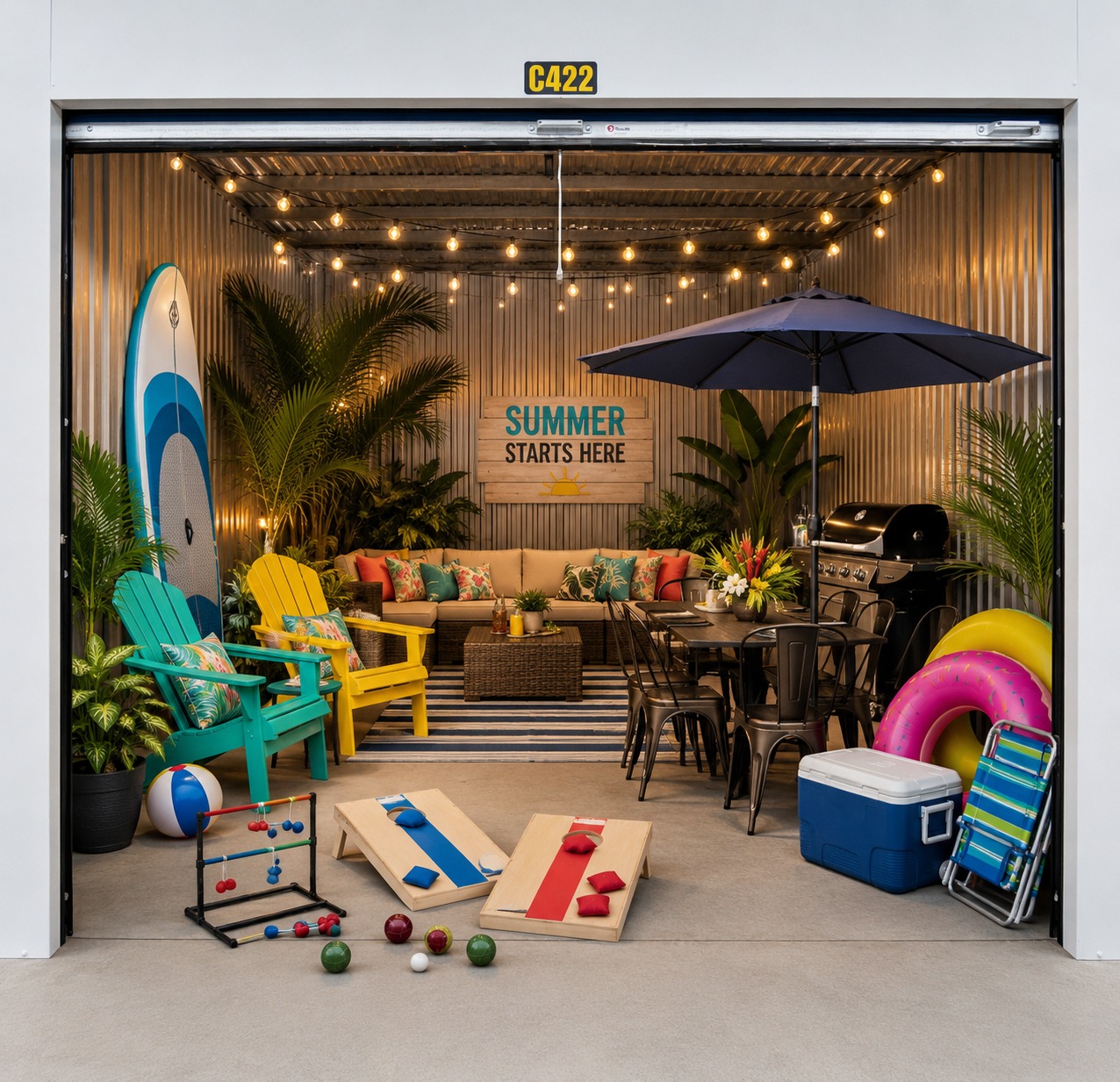 George Diavolitsis Facebook ad: MAKE ROOM FOR SUMMER STORAGE SALE