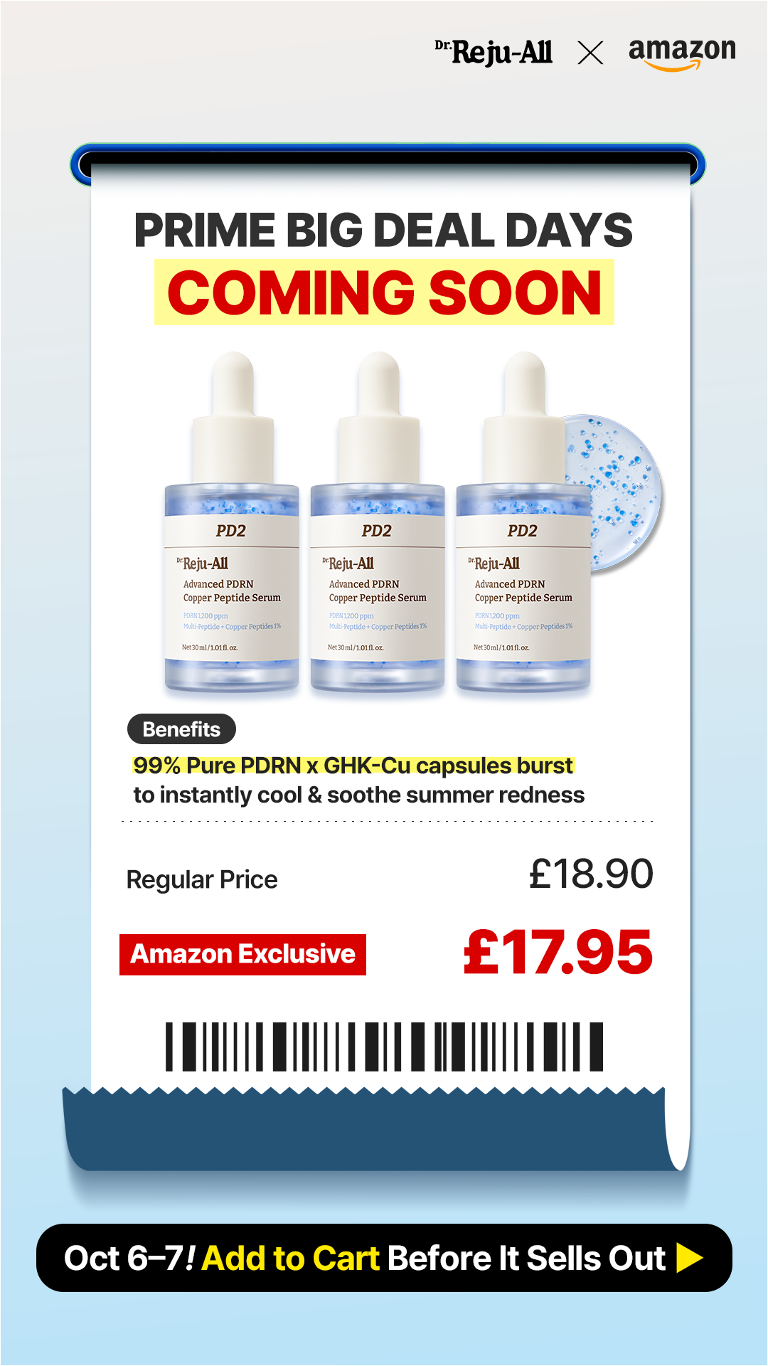 Dr.Reju-All Facebook ad: PRIME BIG DEAL DAYS Dr.Reju-All Special Price!