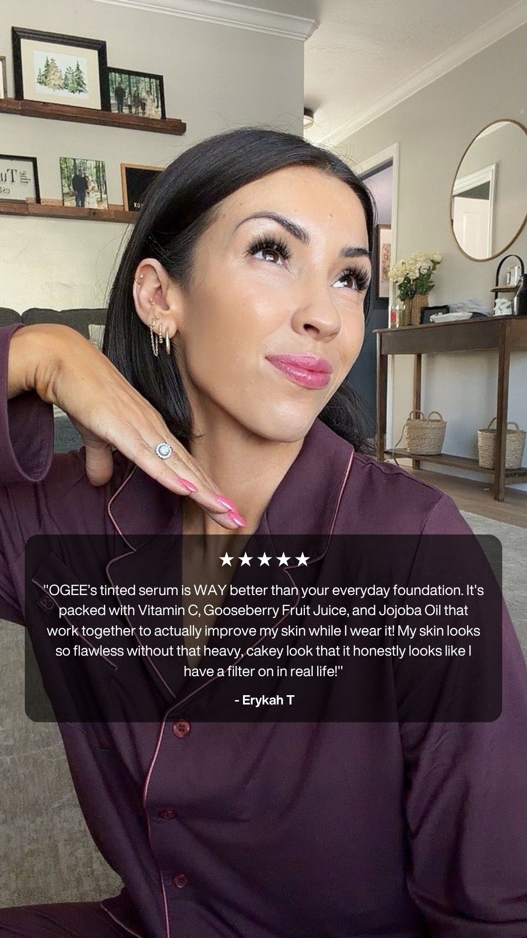 UGC by erykah  Facebook ad