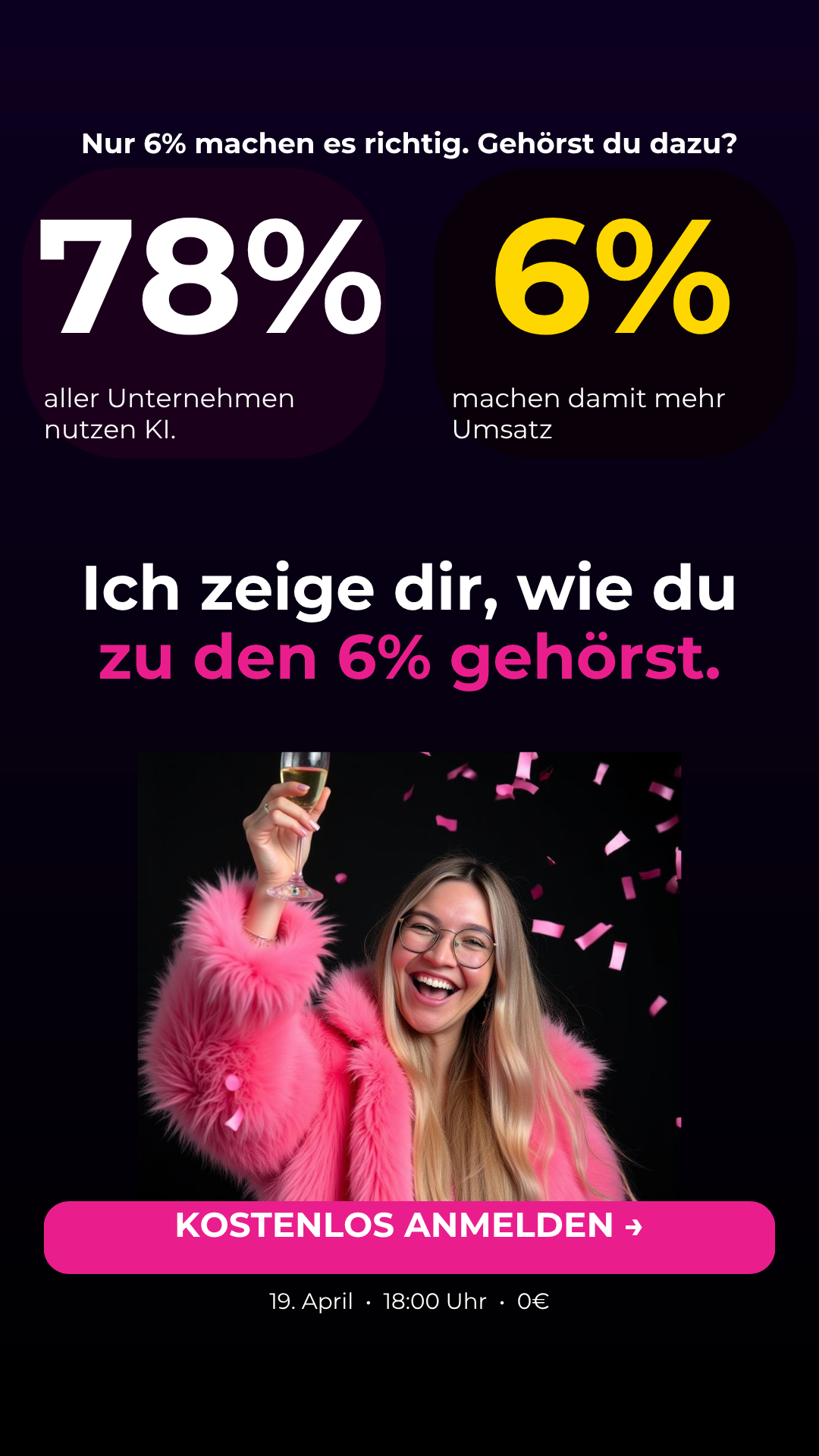 Julia Trost - Online Unternehmensaufbau Facebook ad