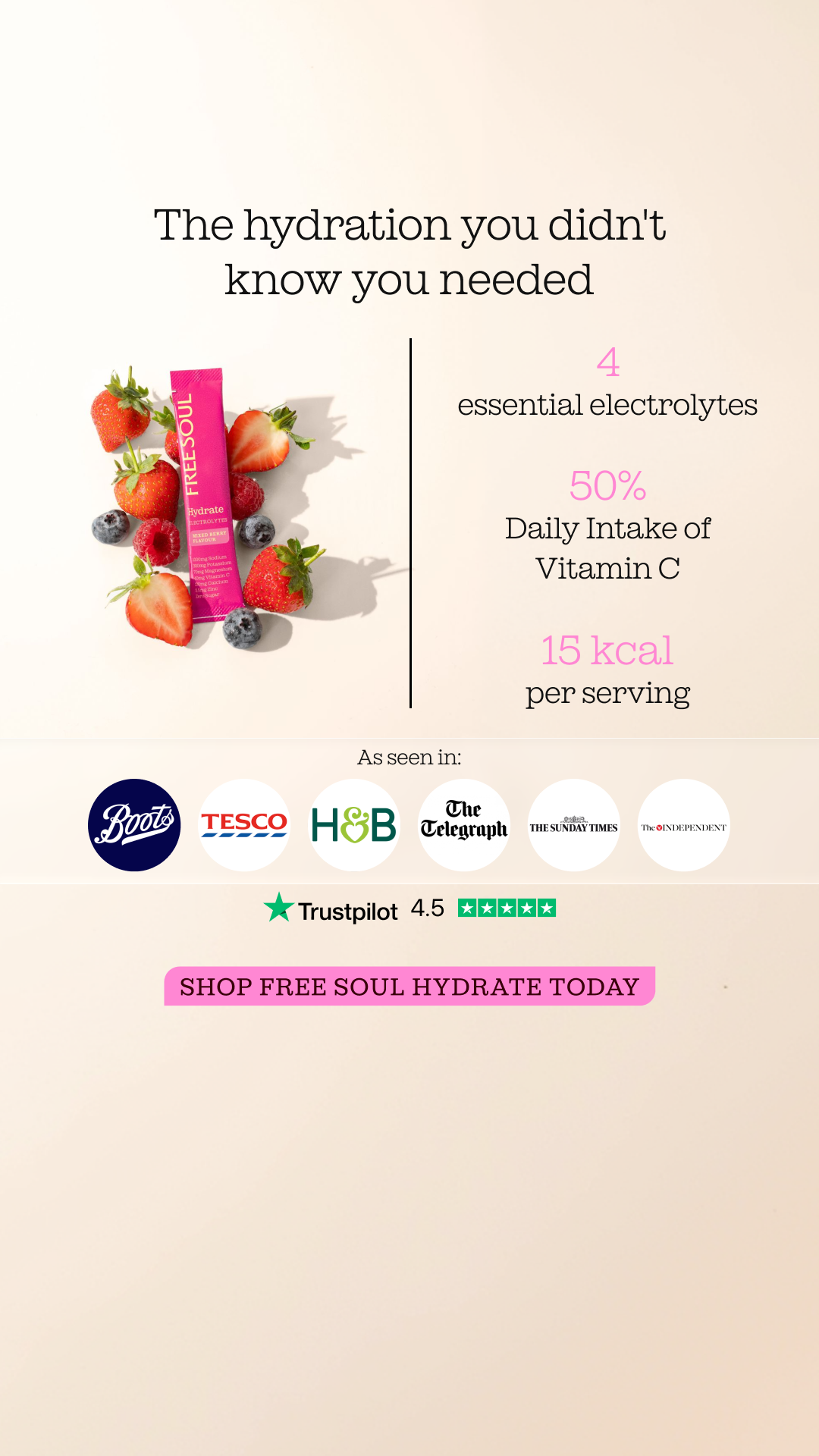 Free Soul Facebook ad
