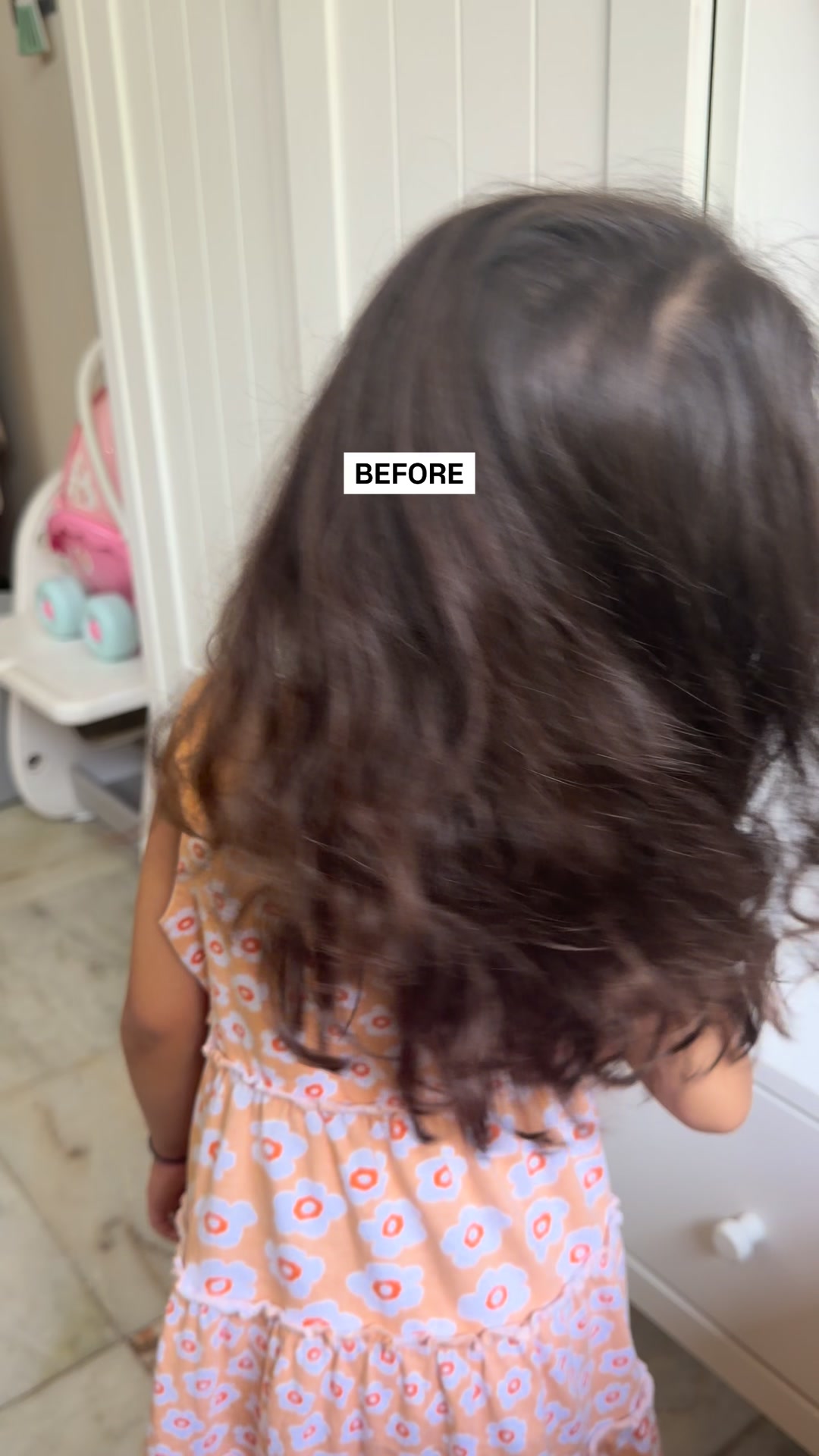 TrueFrog Facebook ad: Gentle Curl Care for Kids