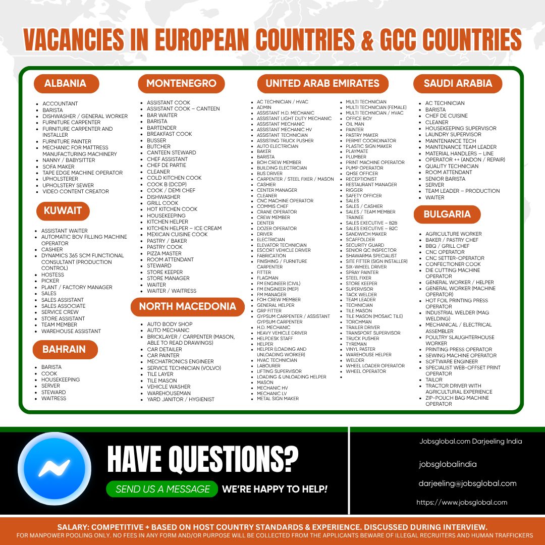 Jobsglobal.com Darjeeling India Facebook ad
