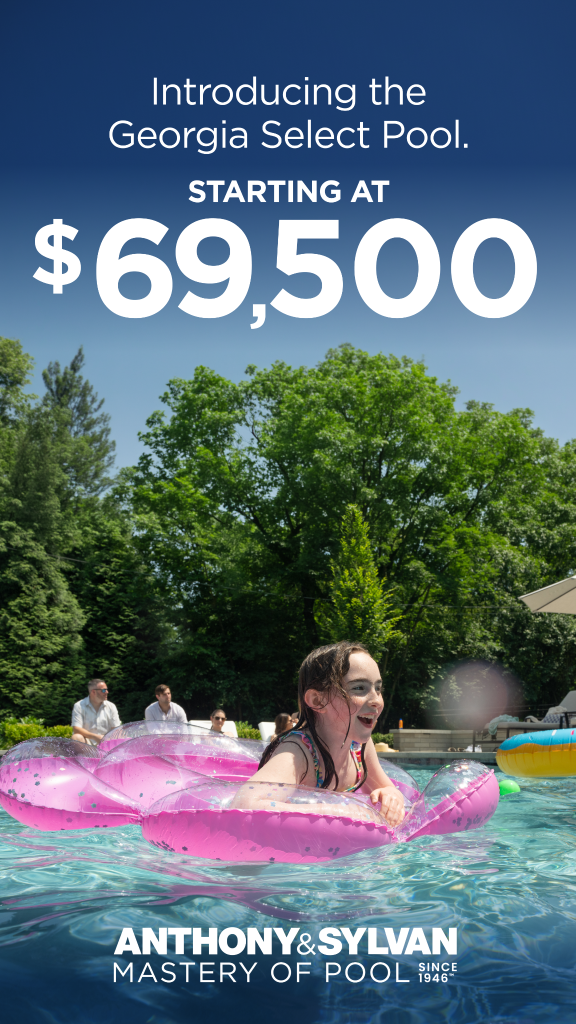 Anthony & Sylvan Pools Facebook ad