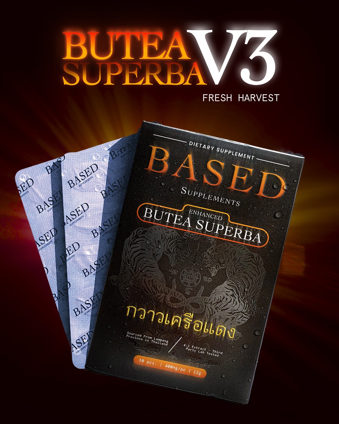 Based Supplements Facebook ad