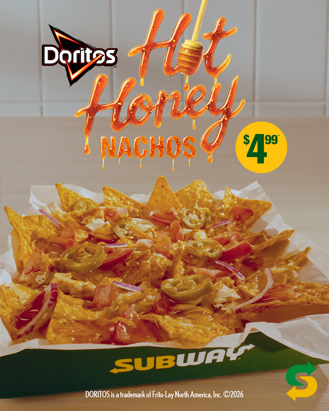 Subway Facebook ad