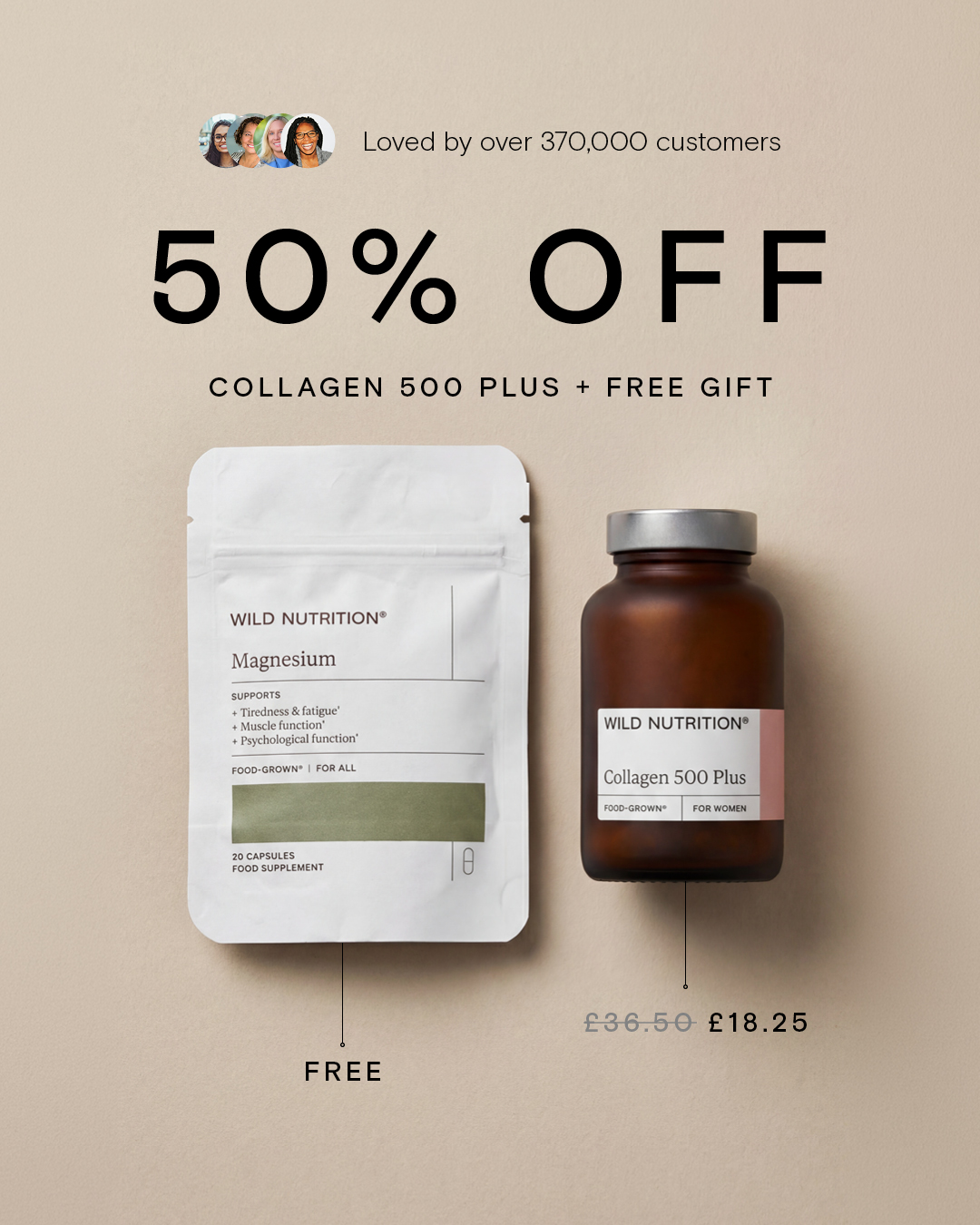 Wild Nutrition Facebook ad