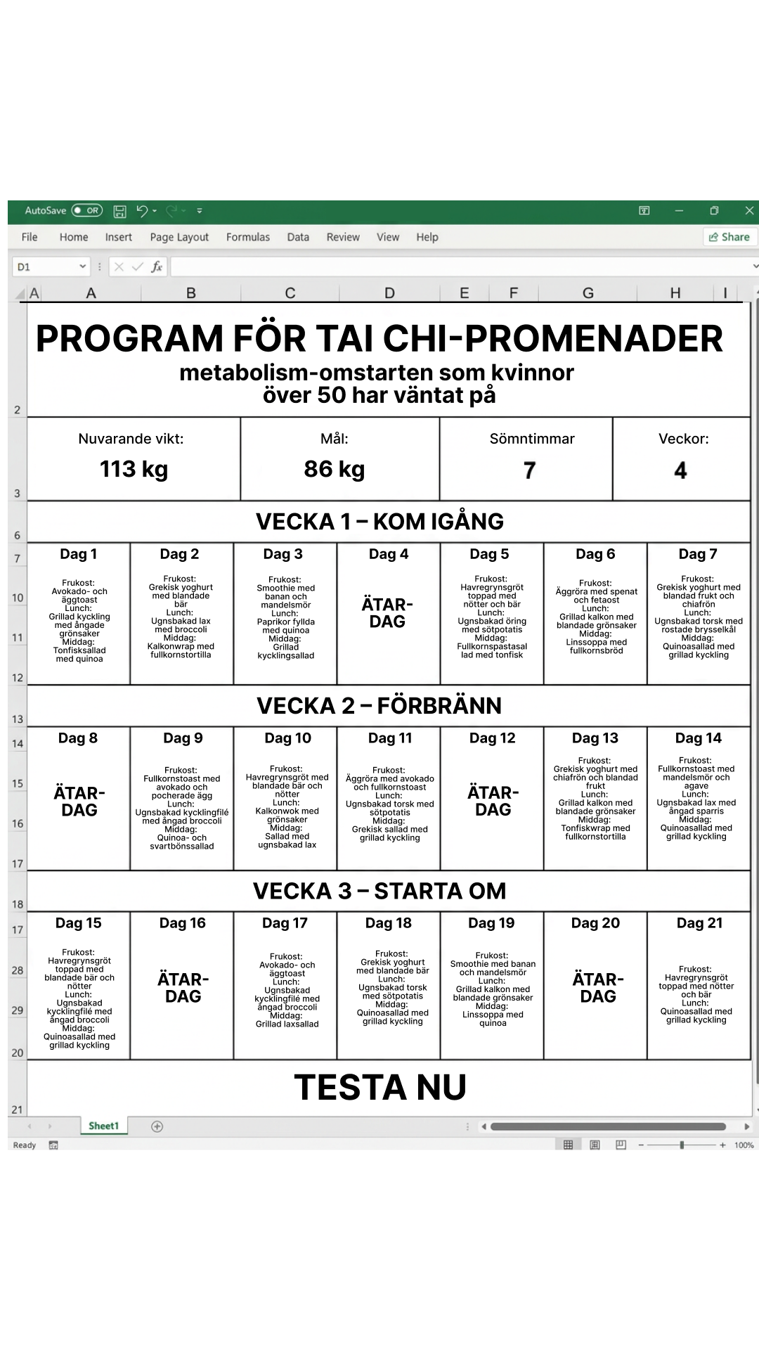 Simple: Weight Loss Coach Facebook ad