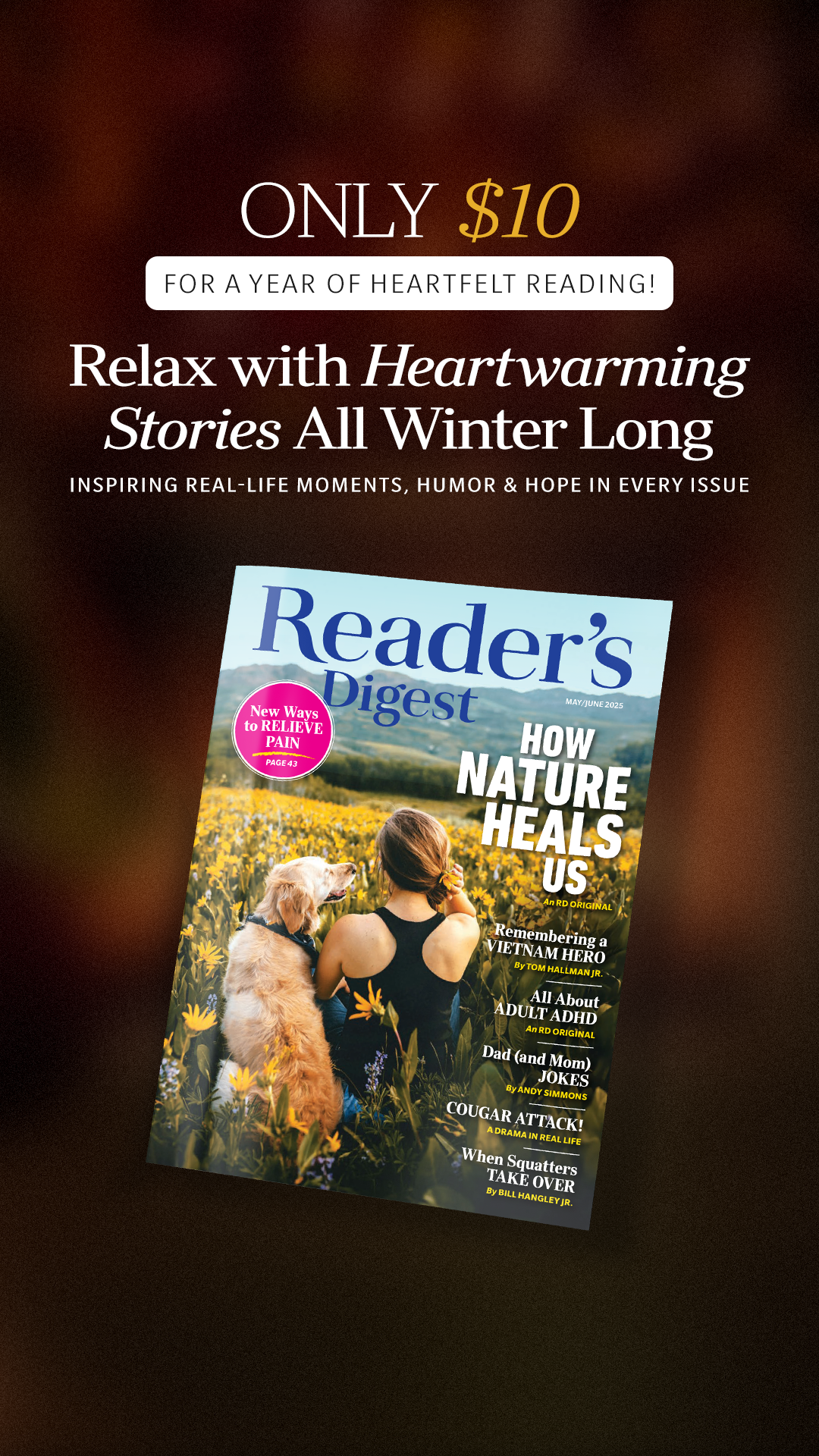 Reader's Digest Facebook ad