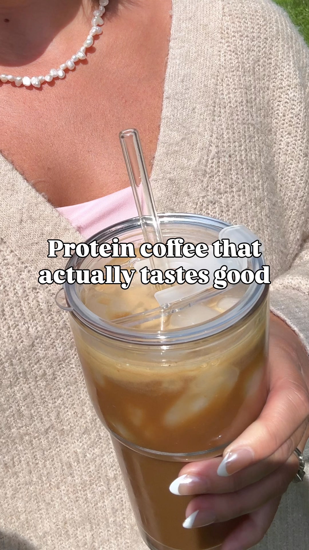 Bulletproof Facebook ad: Iced Coffee Meets 12g of Protein