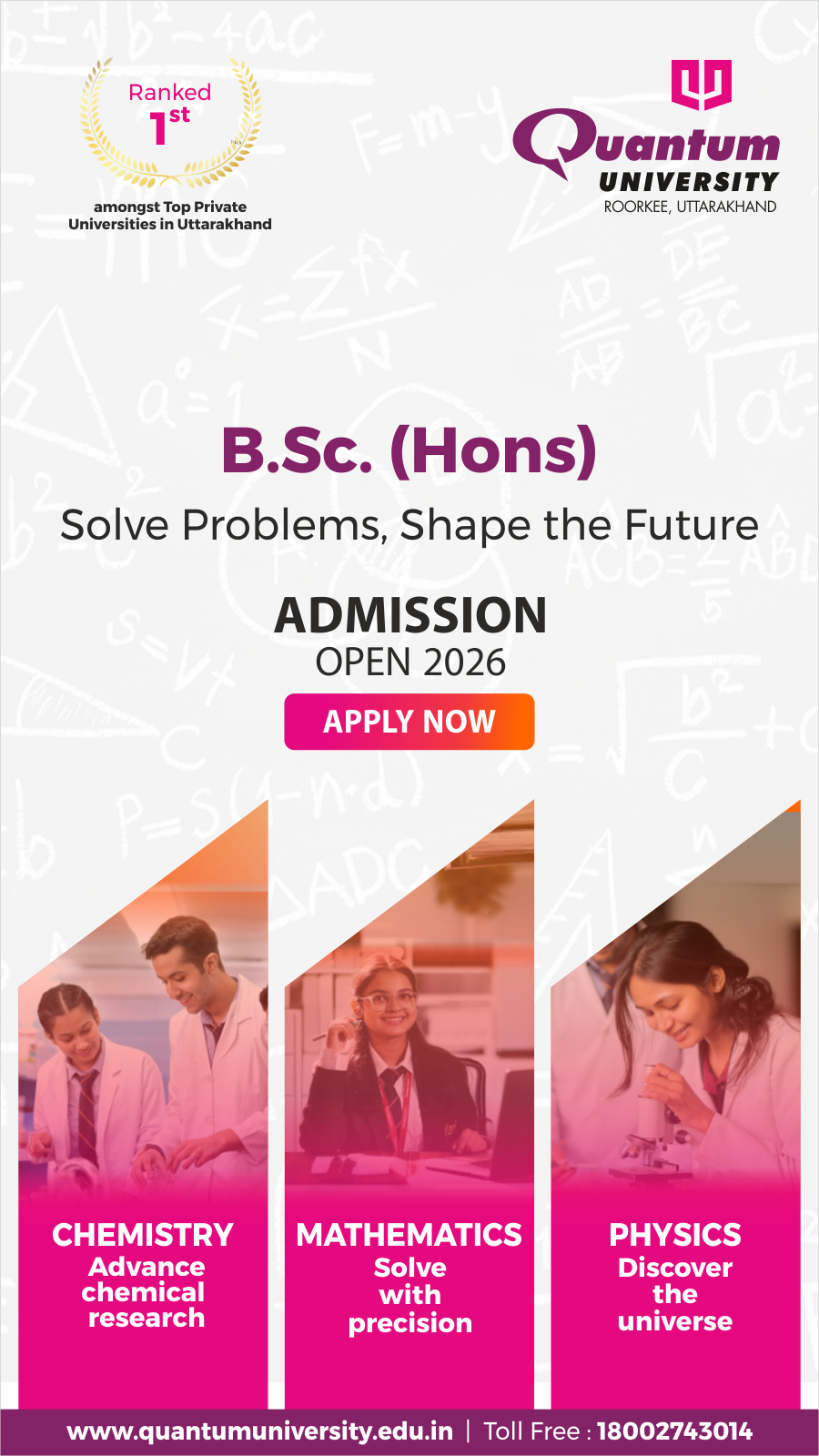 Quantum University India Facebook ad from Apr 6, 2026
