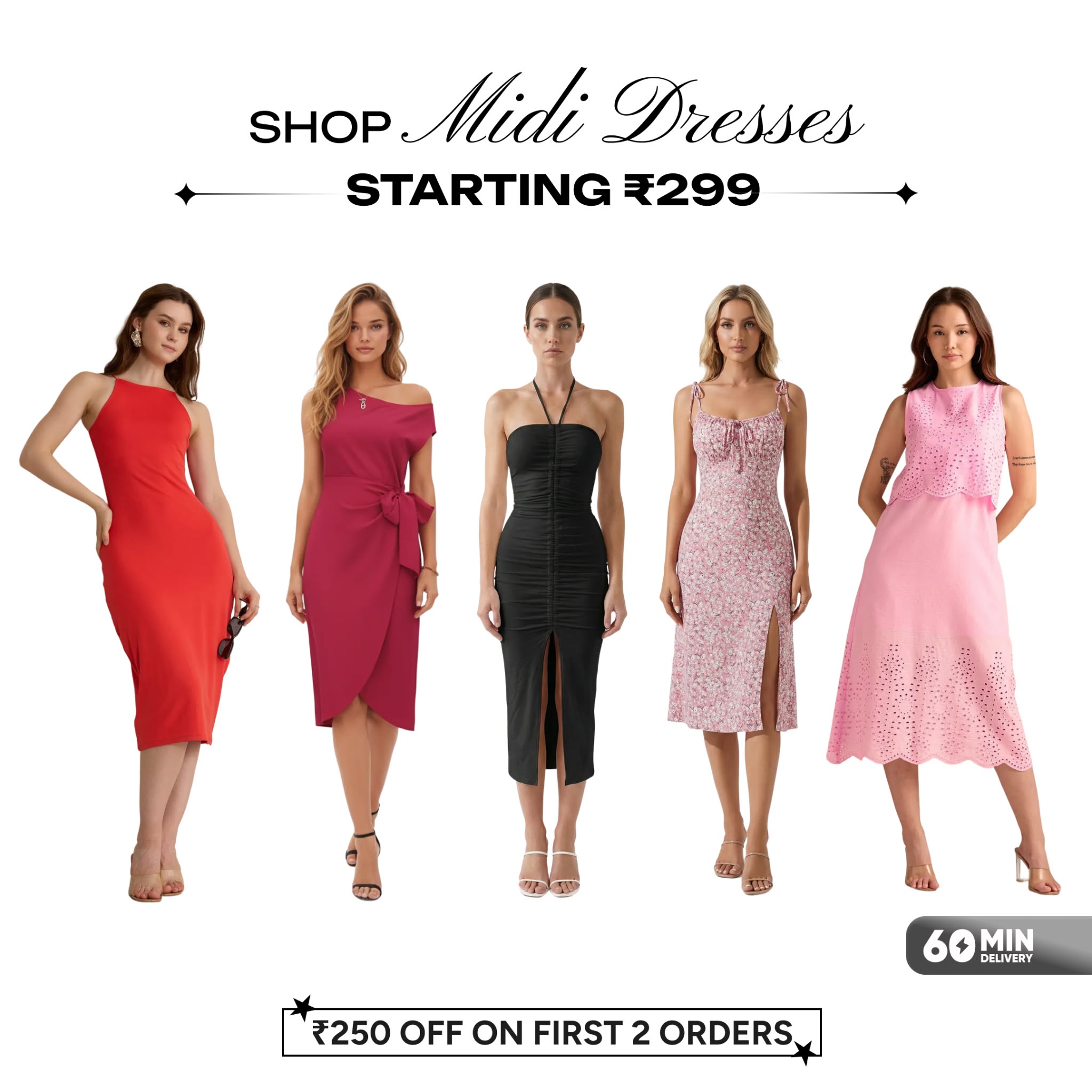 Slikk: Fashion in 60 Mins Facebook ad
