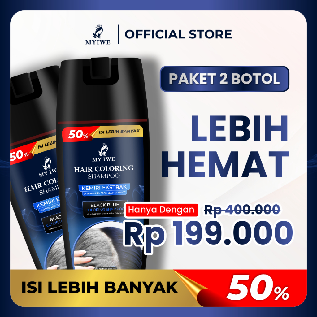 Myiwe Hair Coloring Shampoo Facebook ad