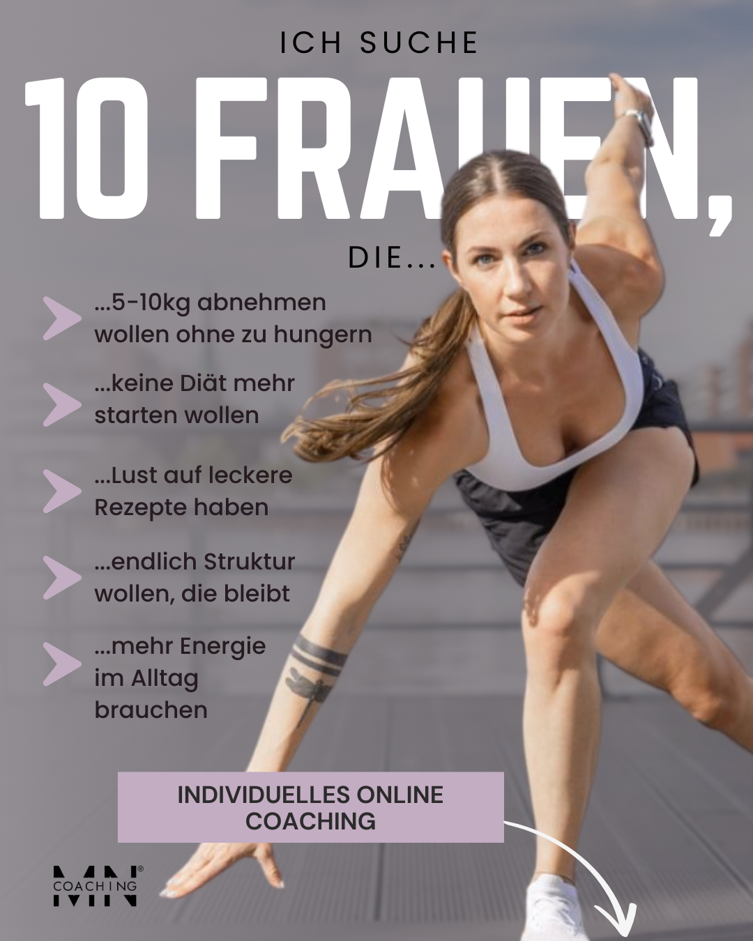 1:1 Online Coach - Maren Naue Facebook ad: Ich suche 10 Frauen für mein 1:1 Coaching!