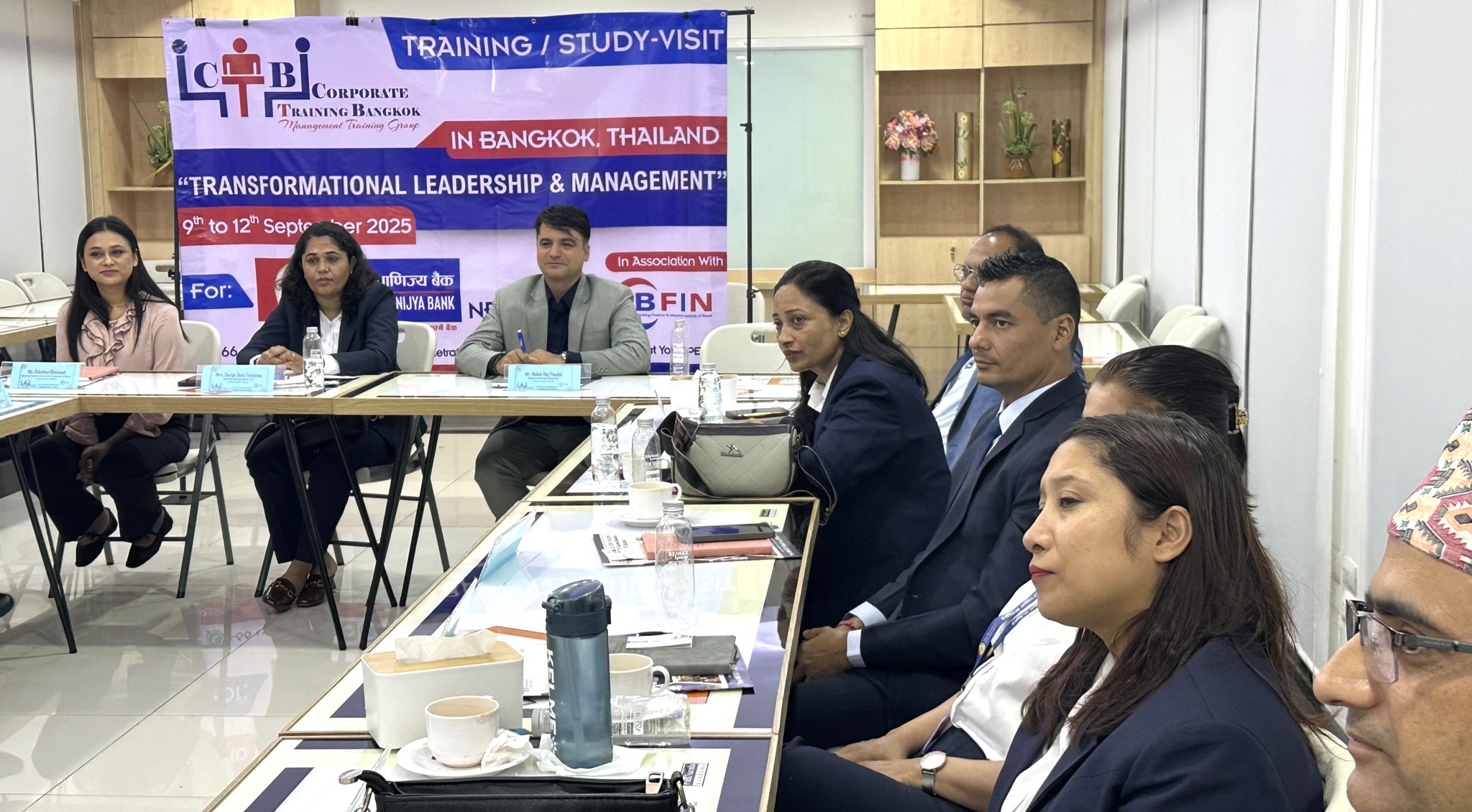 Corporate Training Bangkok-CTB Thailand Facebook ad: Blessed Moment to facilitate RASTRIYA BANIJYA…