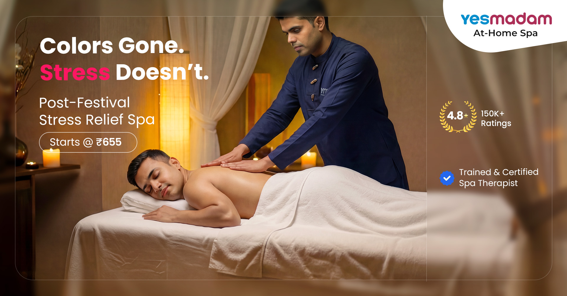YesMadam Salon Facebook ad