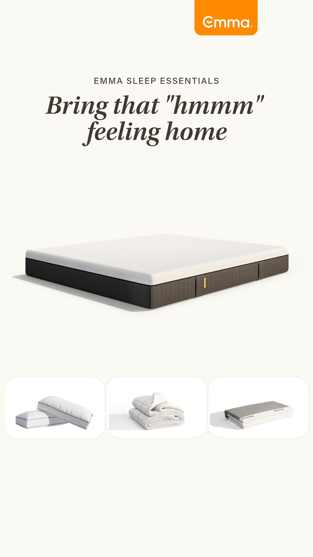Emma Sleep UK Facebook ad