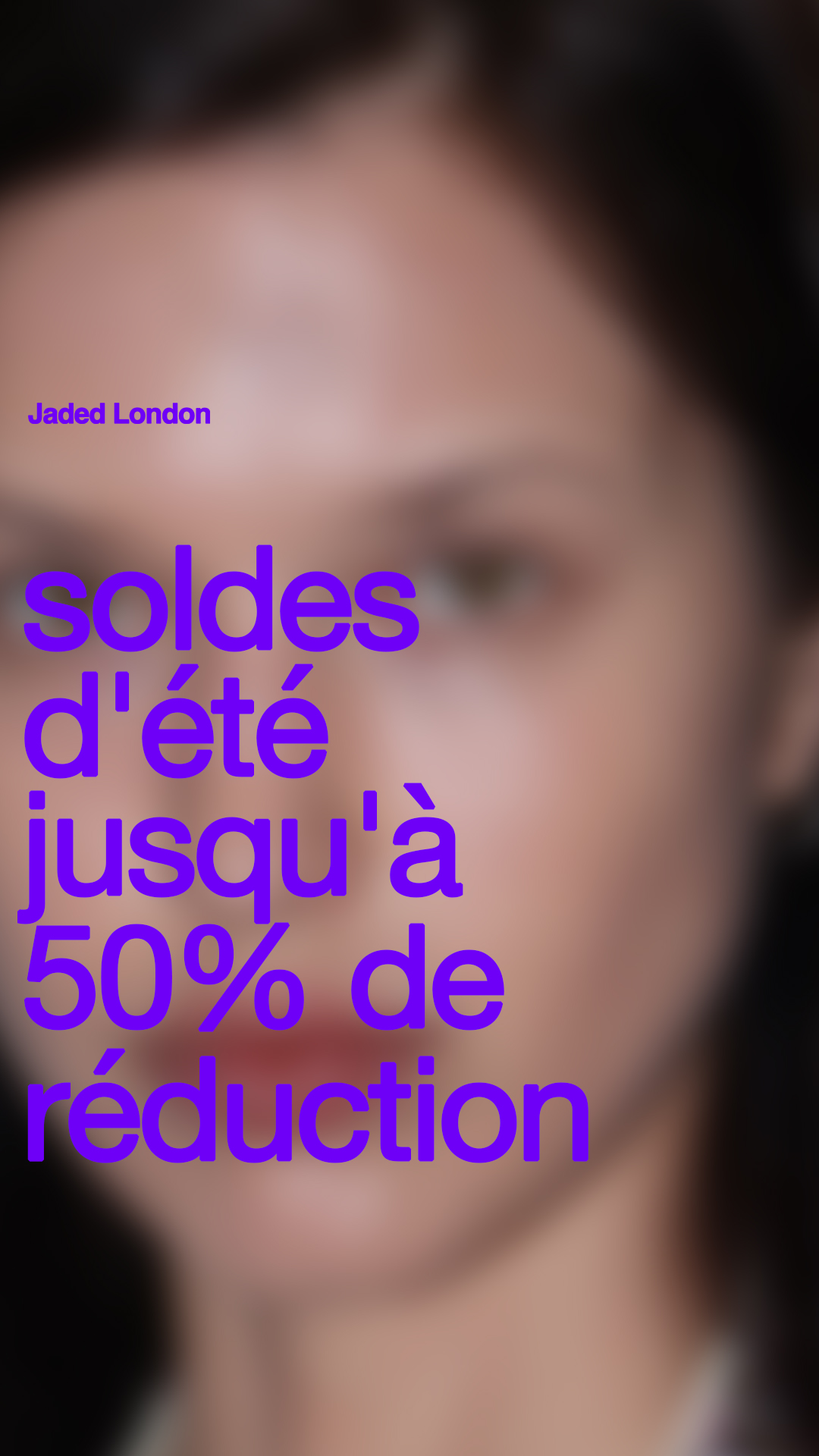 Jaded LDN Facebook ad