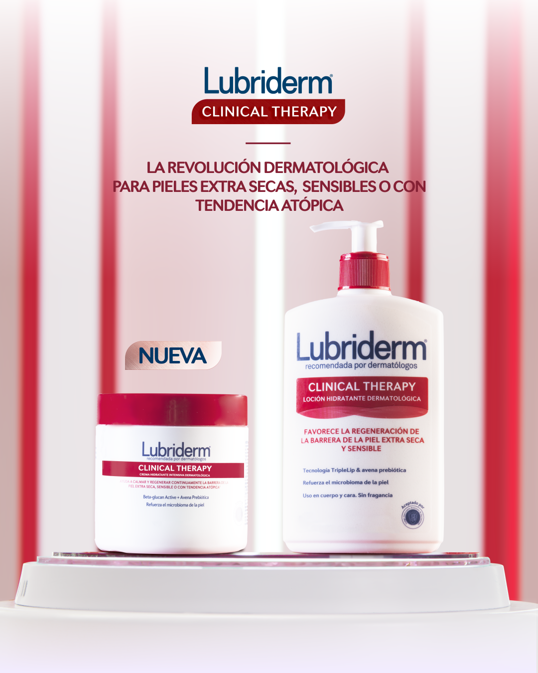 Lubriderm MX Facebook ad from May 12, 2026