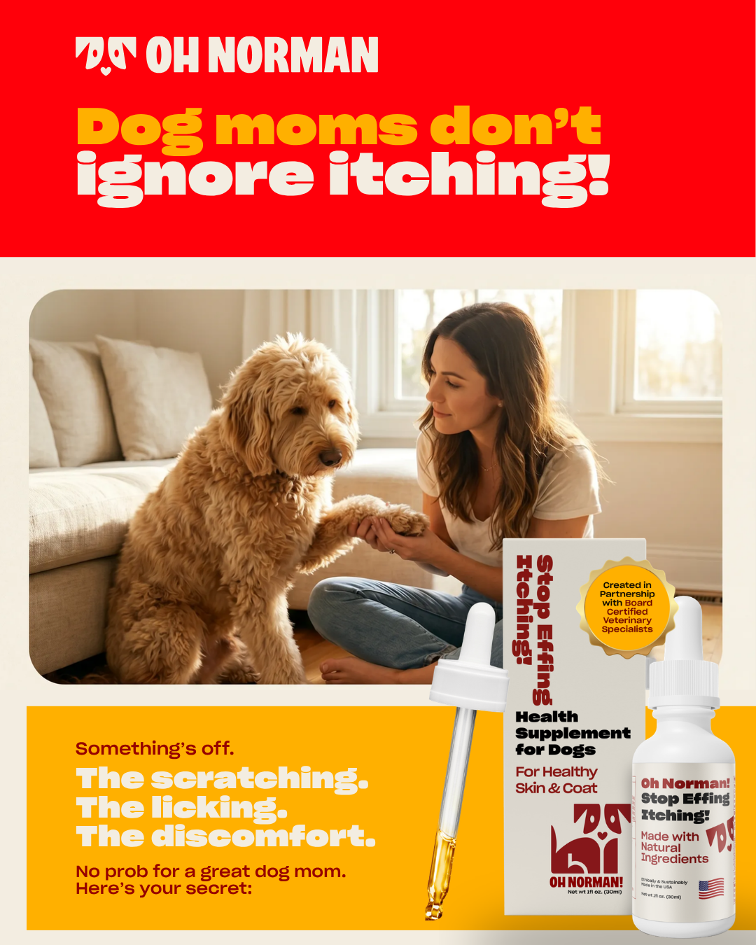 Ohnorman Facebook ad