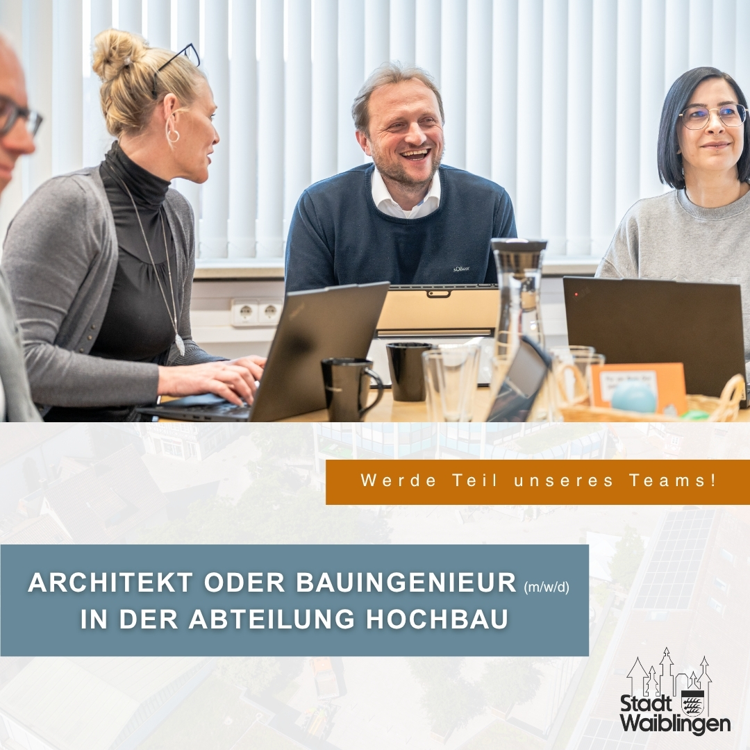 Stadt Waiblingen - Karriere Facebook ad from Jul 9, 2026