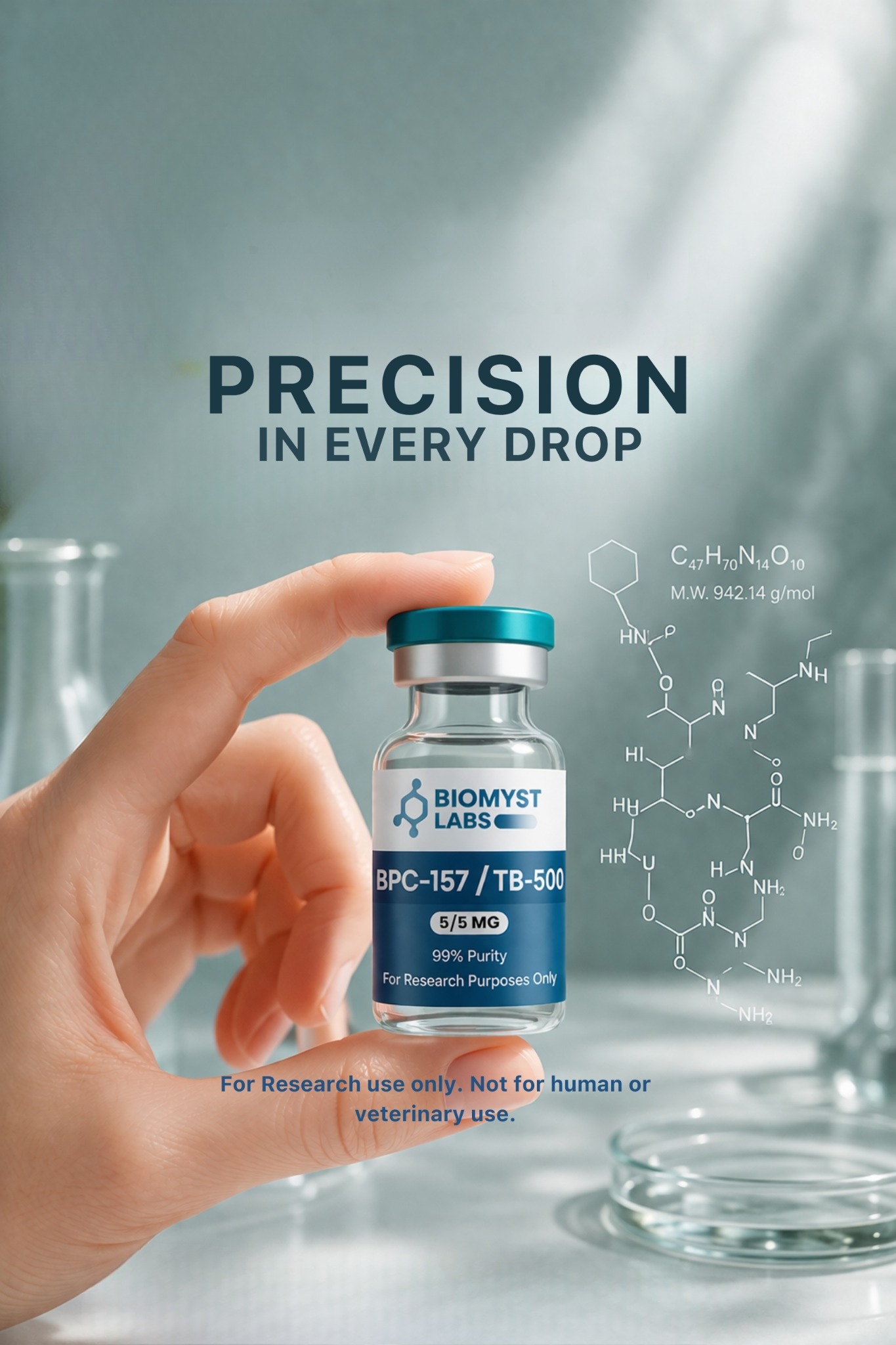 BioMyst Labs Facebook ad from May 9, 2026