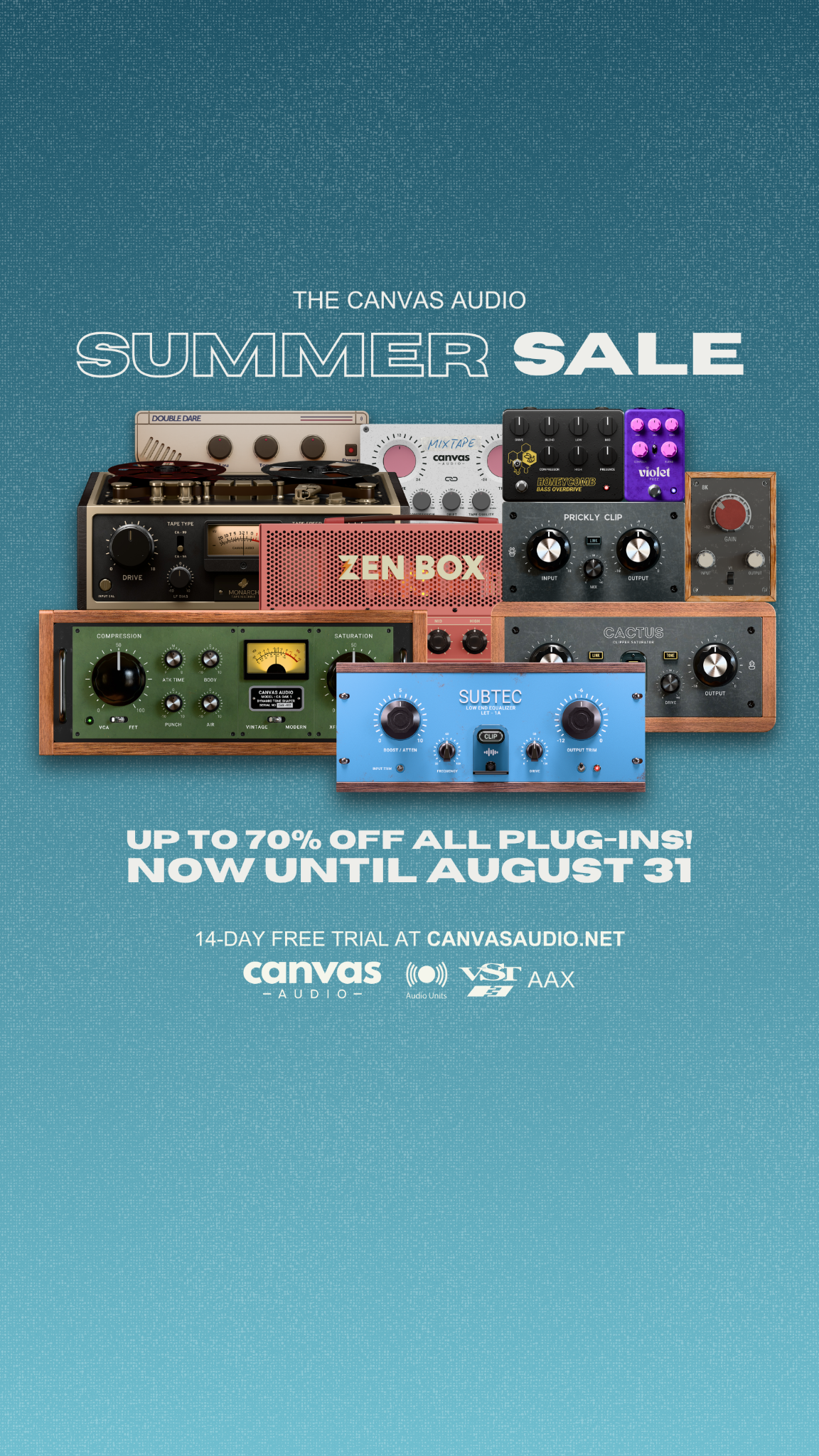 Canvas Audio Facebook ad
