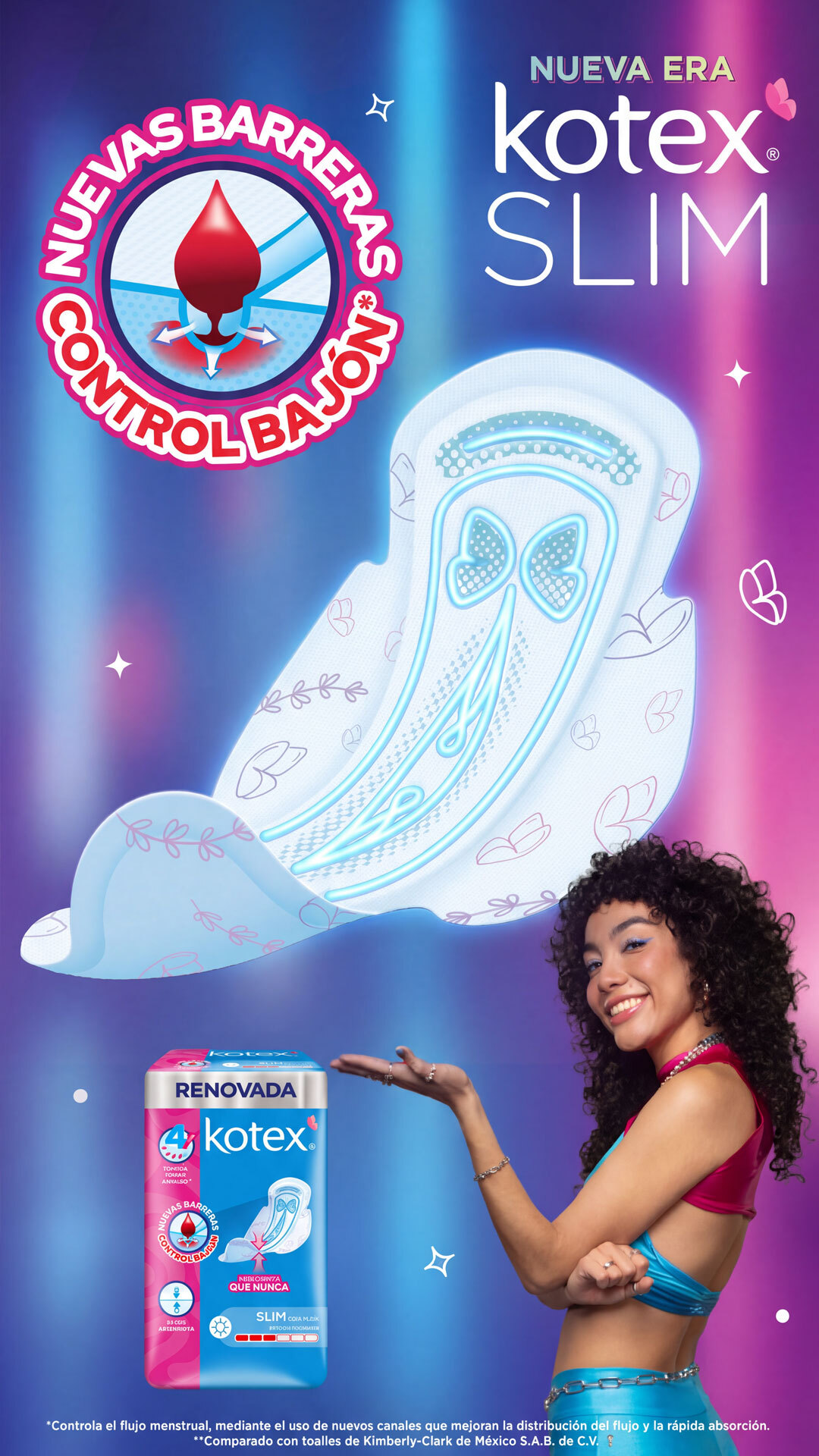 Kotex México Facebook ad