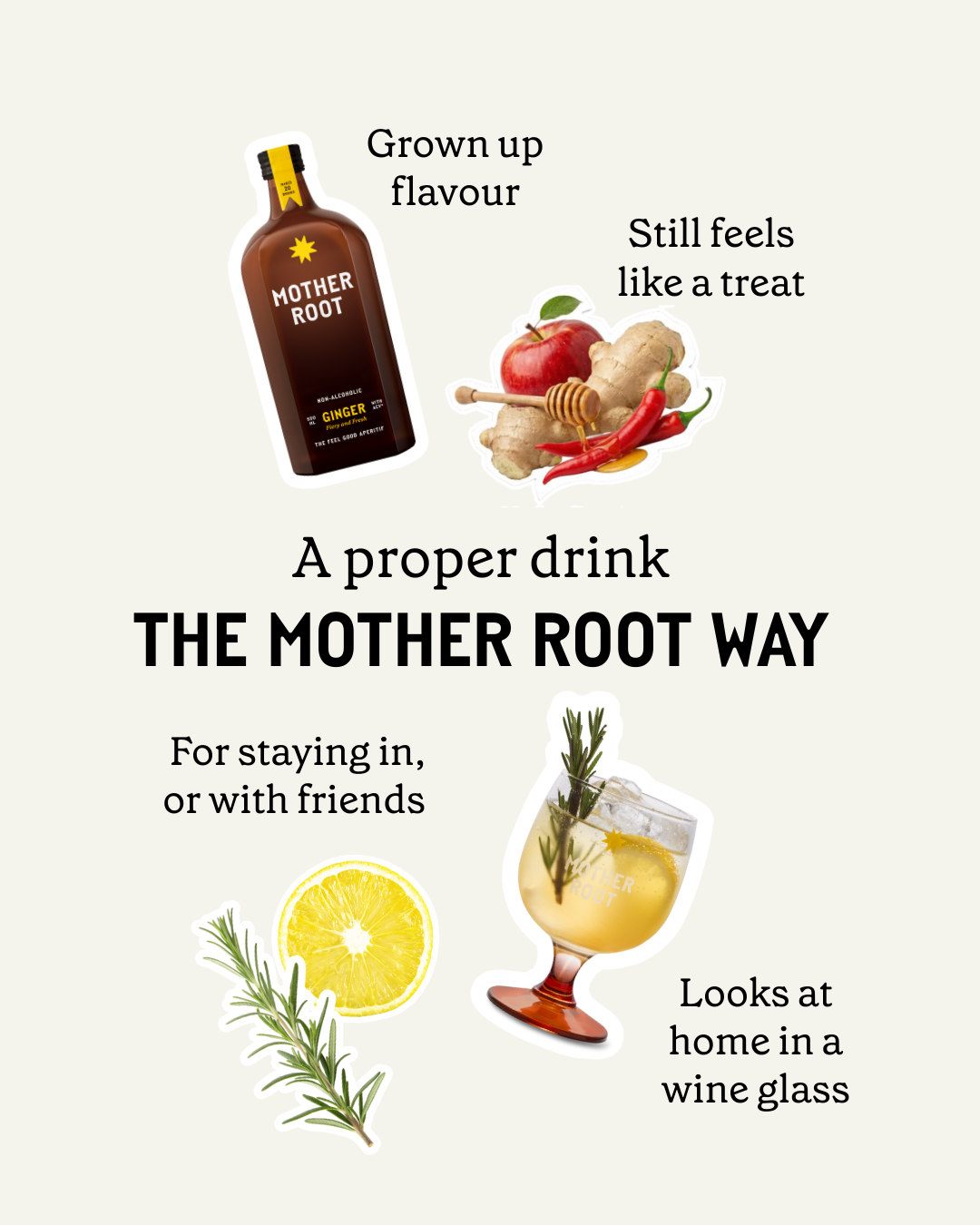 Mother Root Drinks Facebook ad