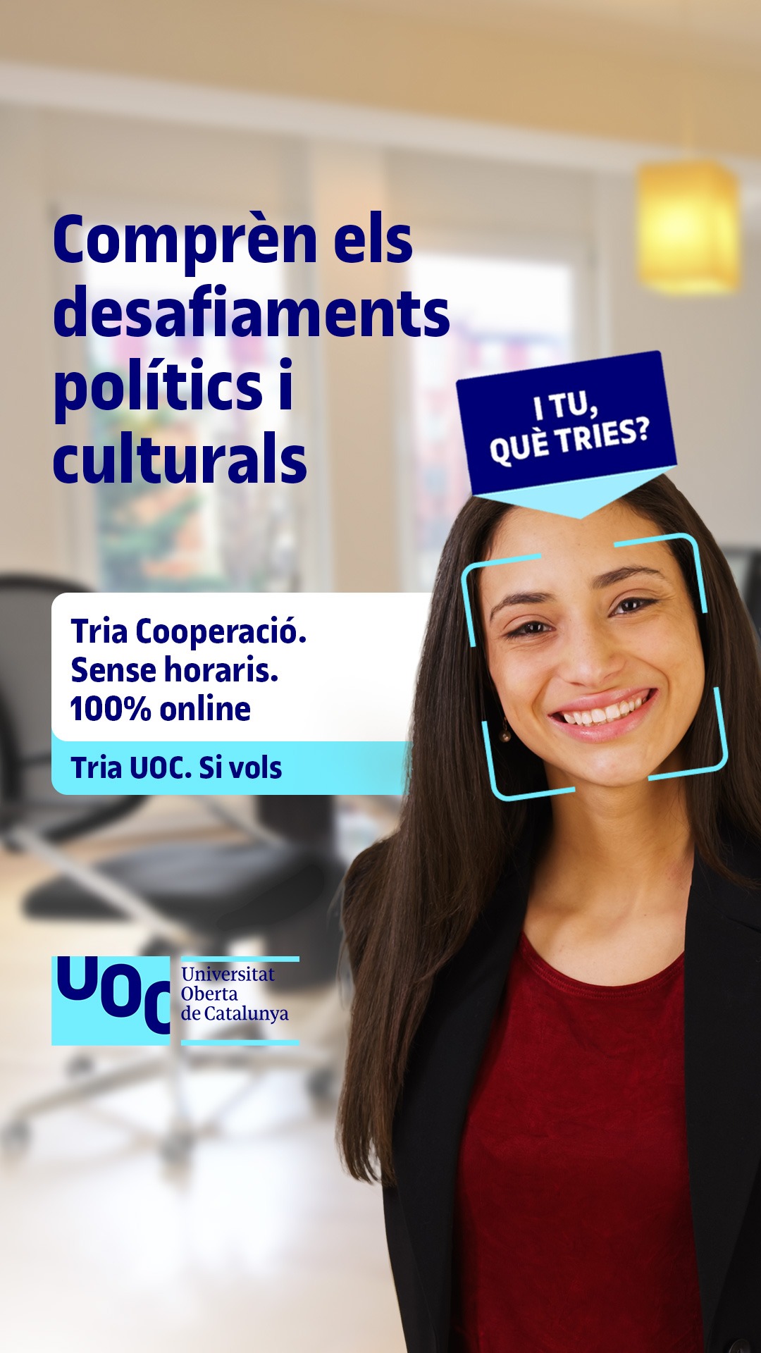 Universitat Oberta de Catalunya (UOC) Facebook ad