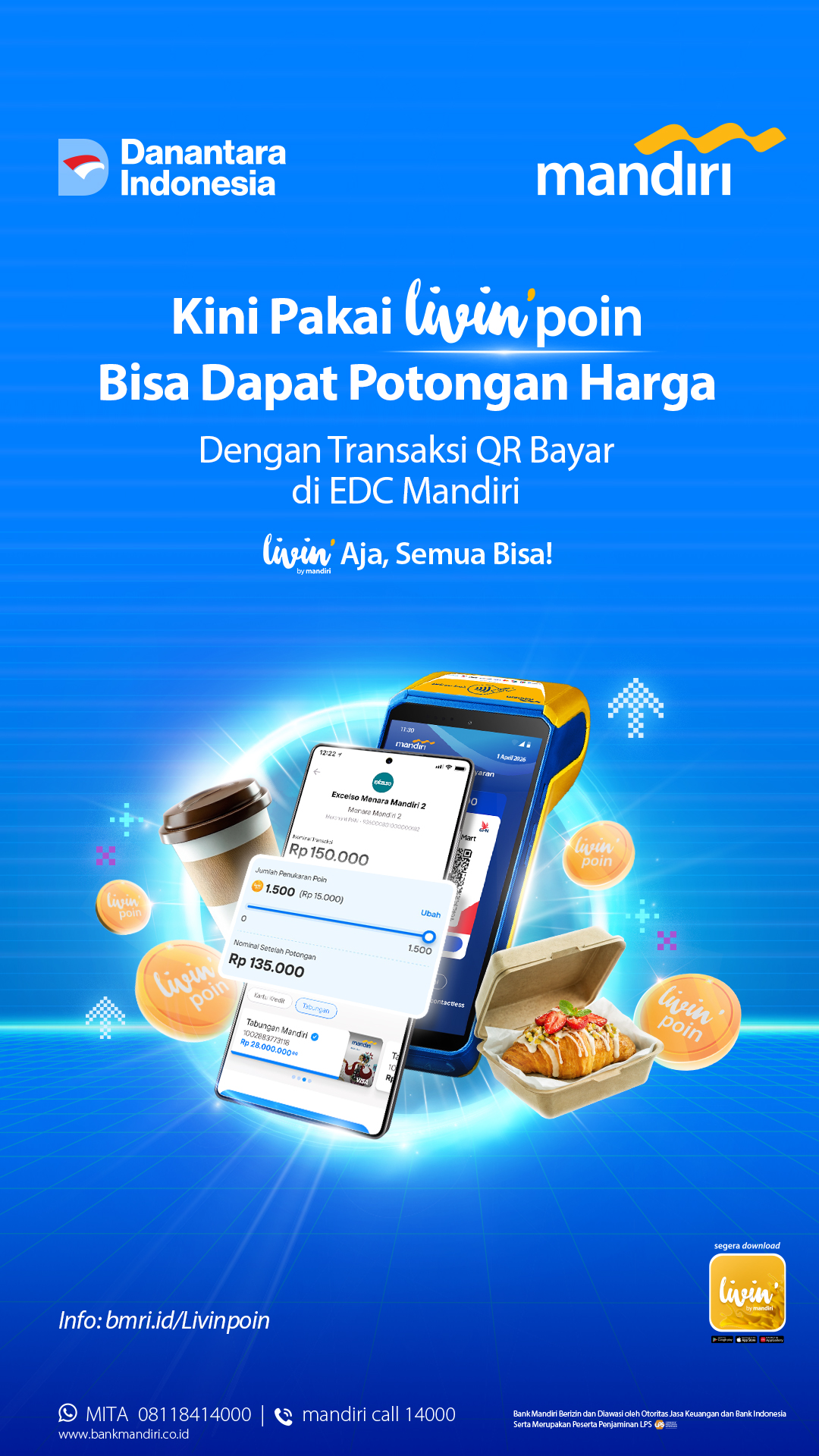 Bank Mandiri Facebook ad