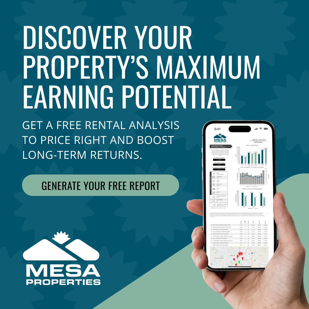 Mesa Properties Inc., DRE 01884617 Facebook ad: Own Rental Property in Southern California?