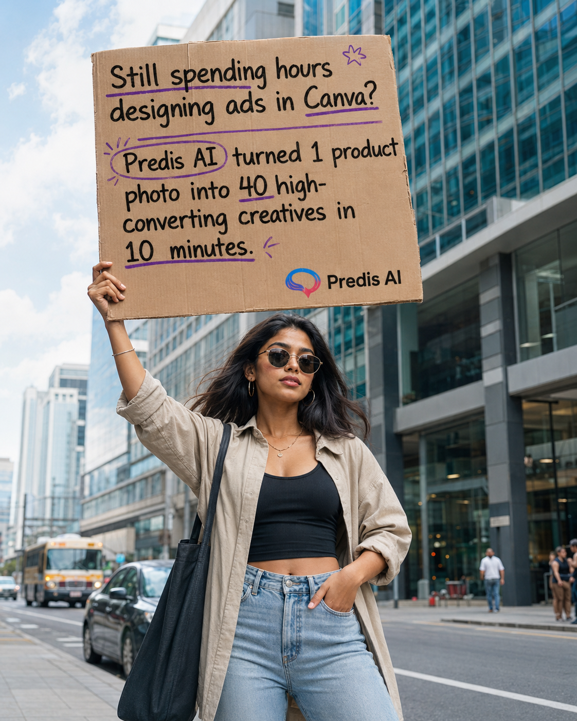 Predis.ai Facebook ad