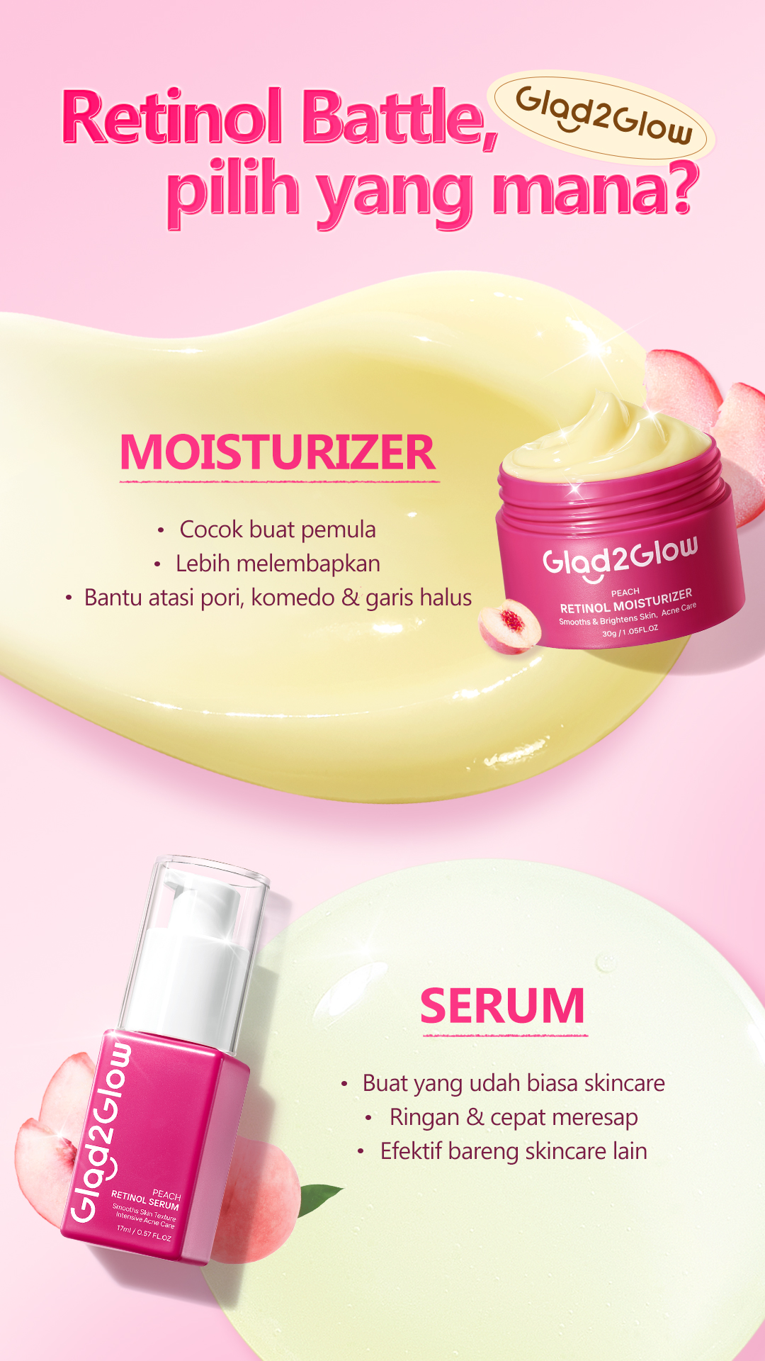 Glad2Glow.indo. Facebook ad